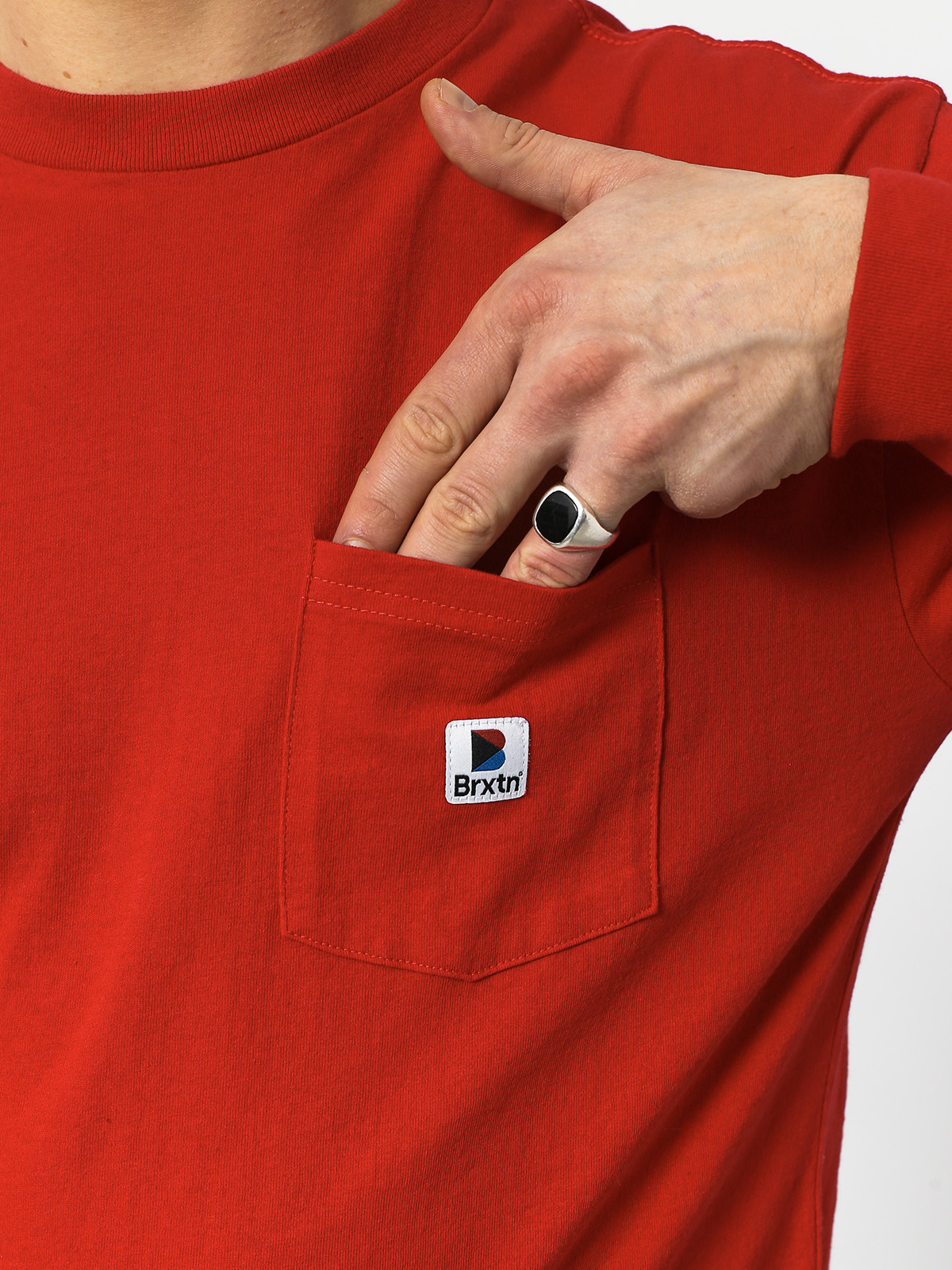 Longsleeve Brixton Stowell Stt Pkt (cayenne)