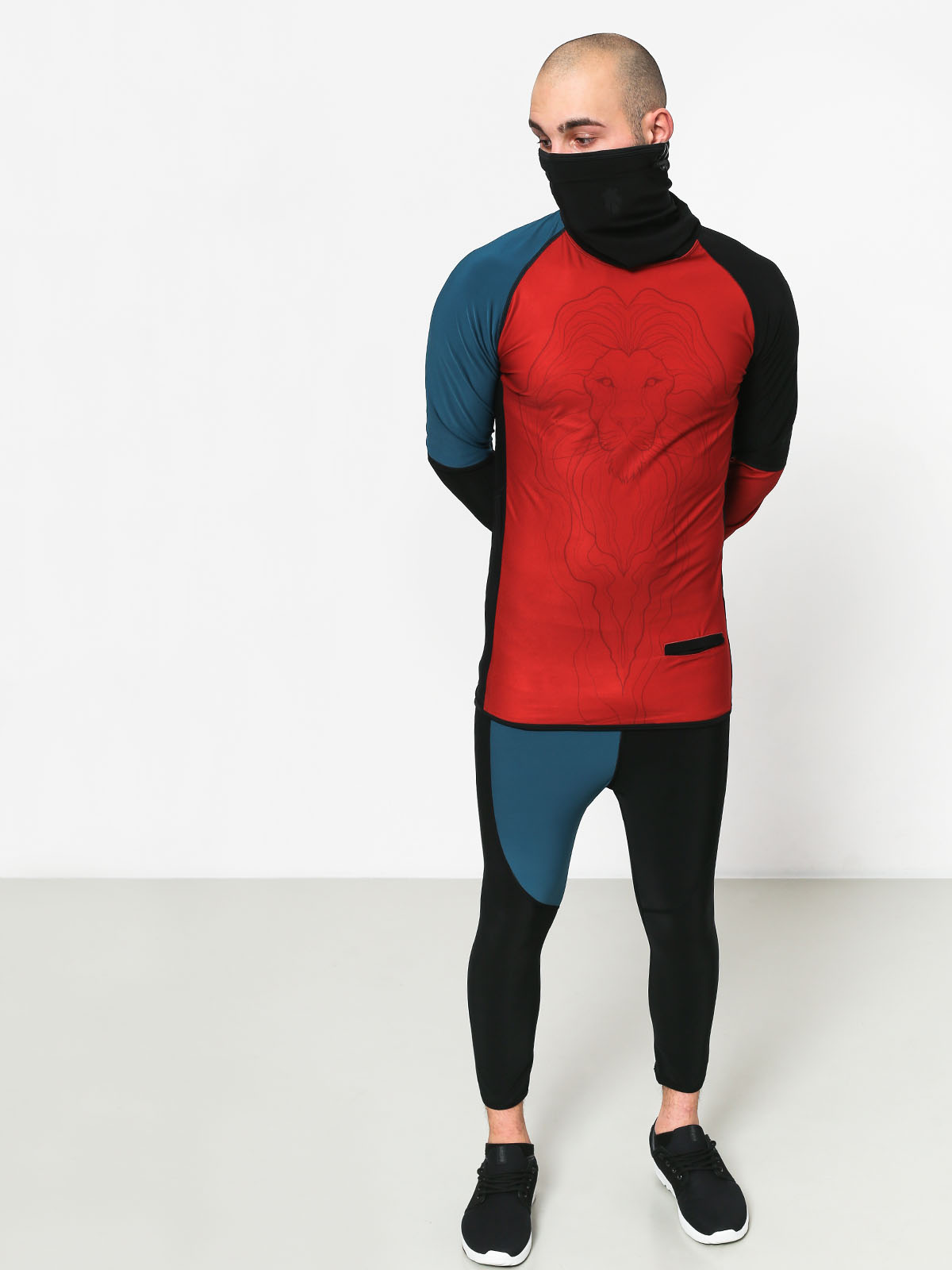 Męski Longsleeve Majesty Surface Top Vandal (red/black)