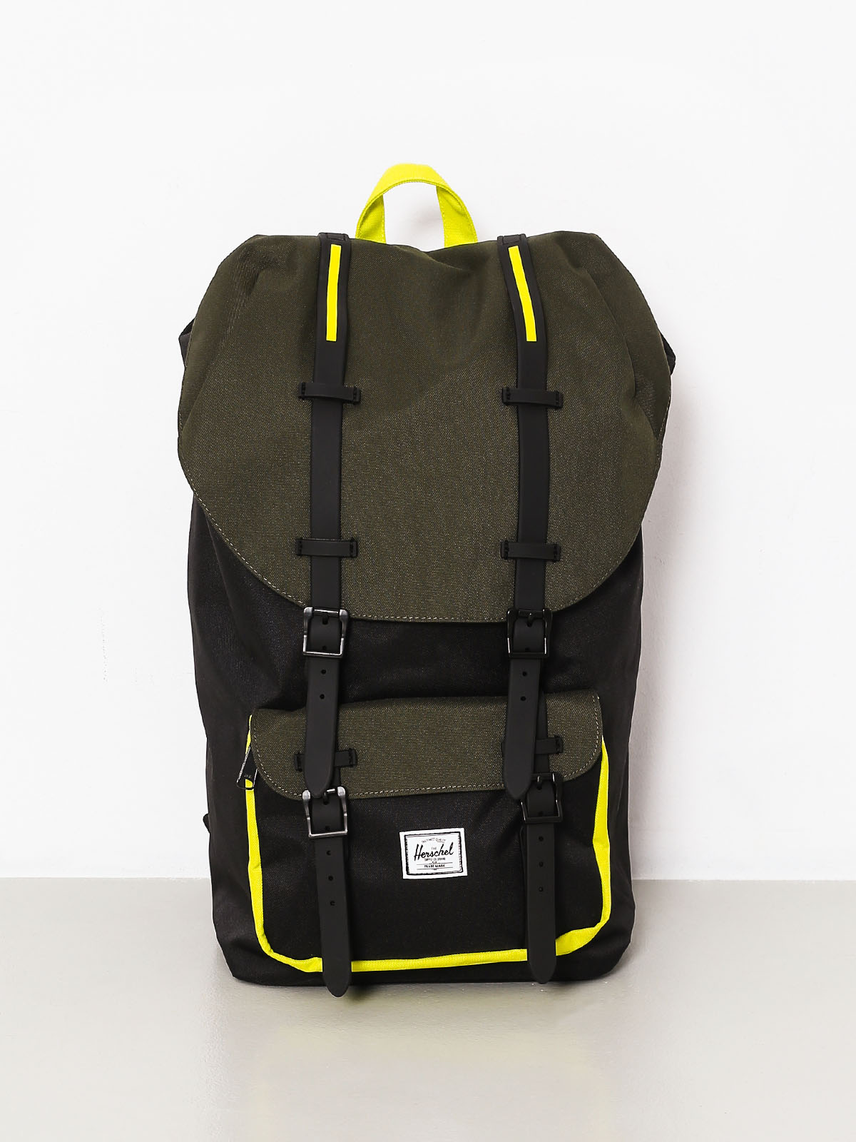 Plecak Herschel Supply Co. Little America (black/forest night/evening primrose)