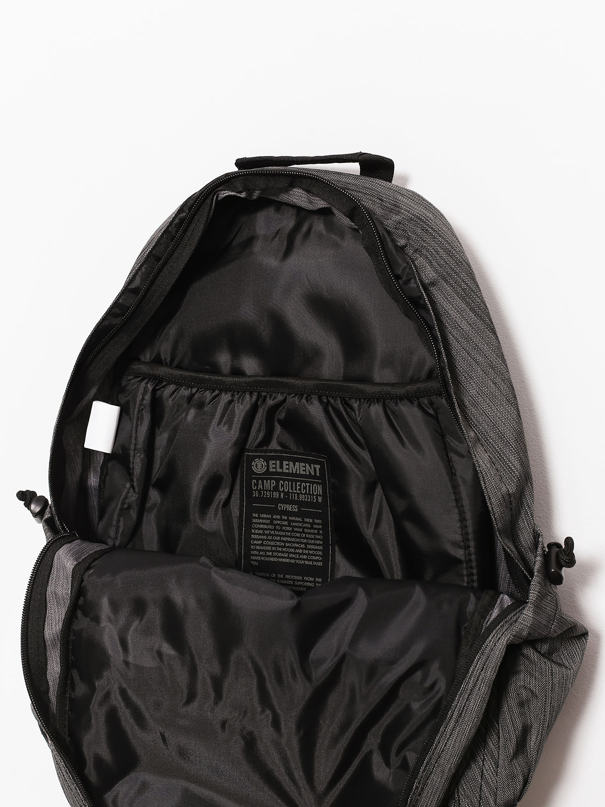 Plecak Element Cypress (black melang)