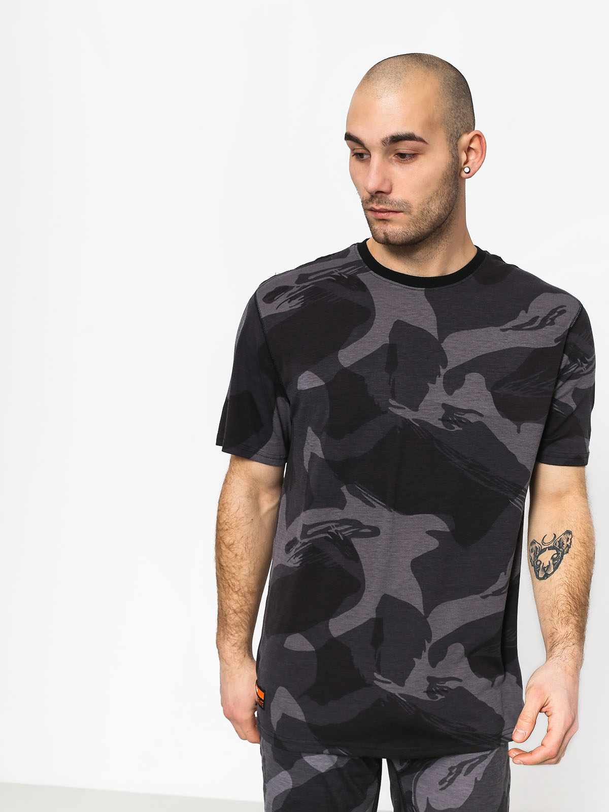 T-shirt Aktywny ThirtyTwo Ridelite Baselayer (black/camo)