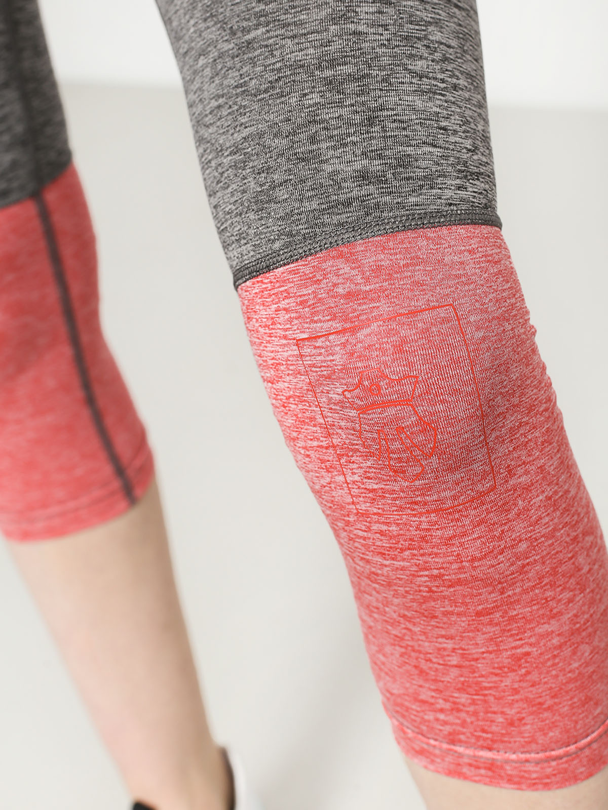 Damskie Leginsy Majesty Cover Lady Pants Base Layer (grey/pink)