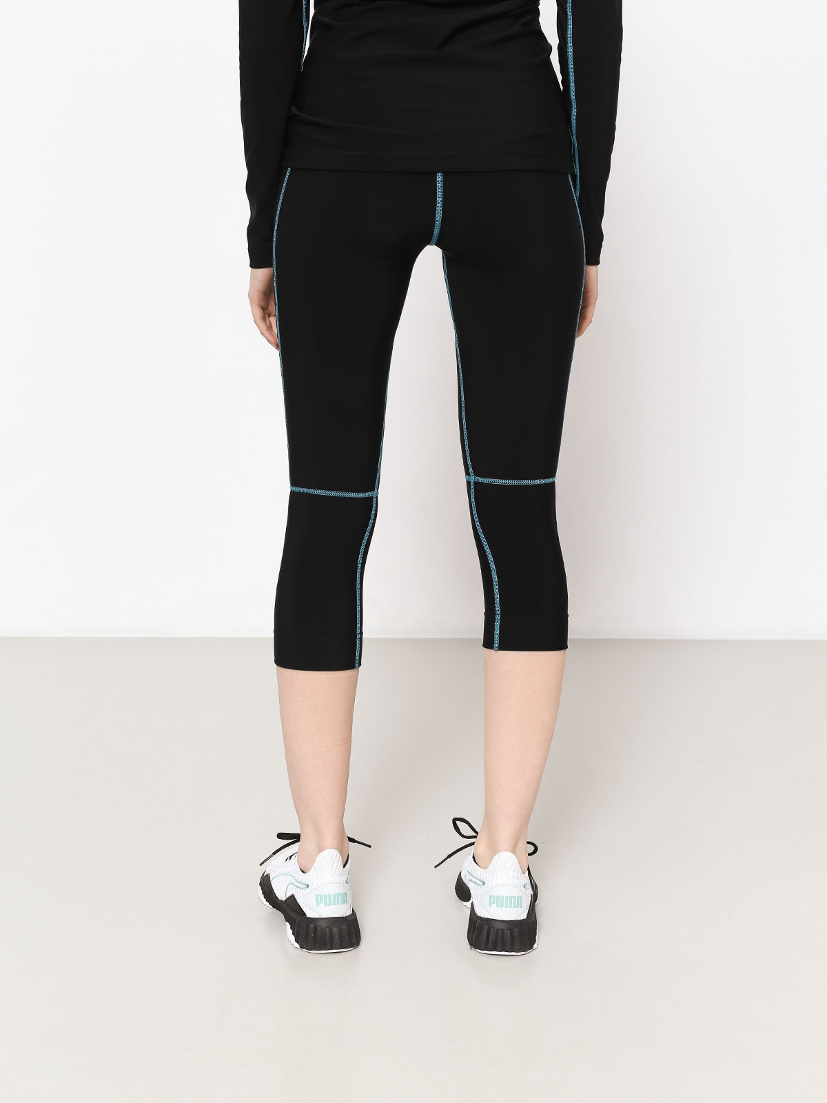 Damskie Leginsy Majesty Shelter Lady Pants Base Layer Zebra (black)