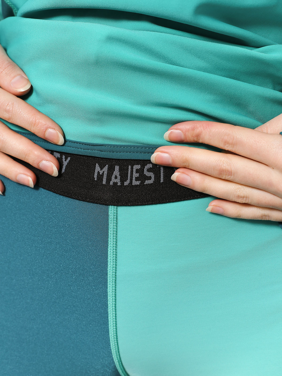 Damskie Leginsy Majesty Srface Lady Pants Colour (gray/turquise)