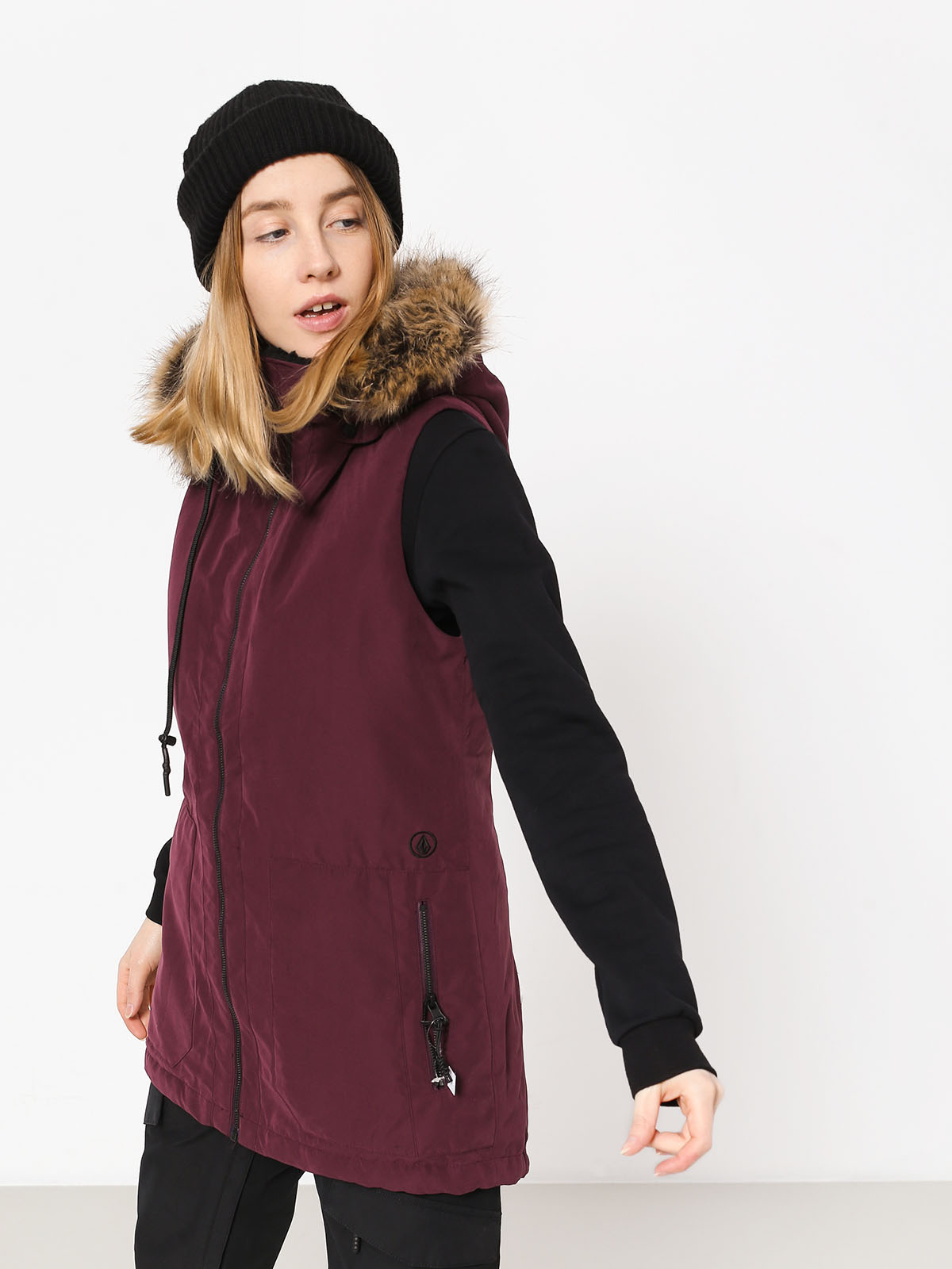 Kamizelka snowboardowa Volcom Longhorn Ins Vest Wmn (mer)