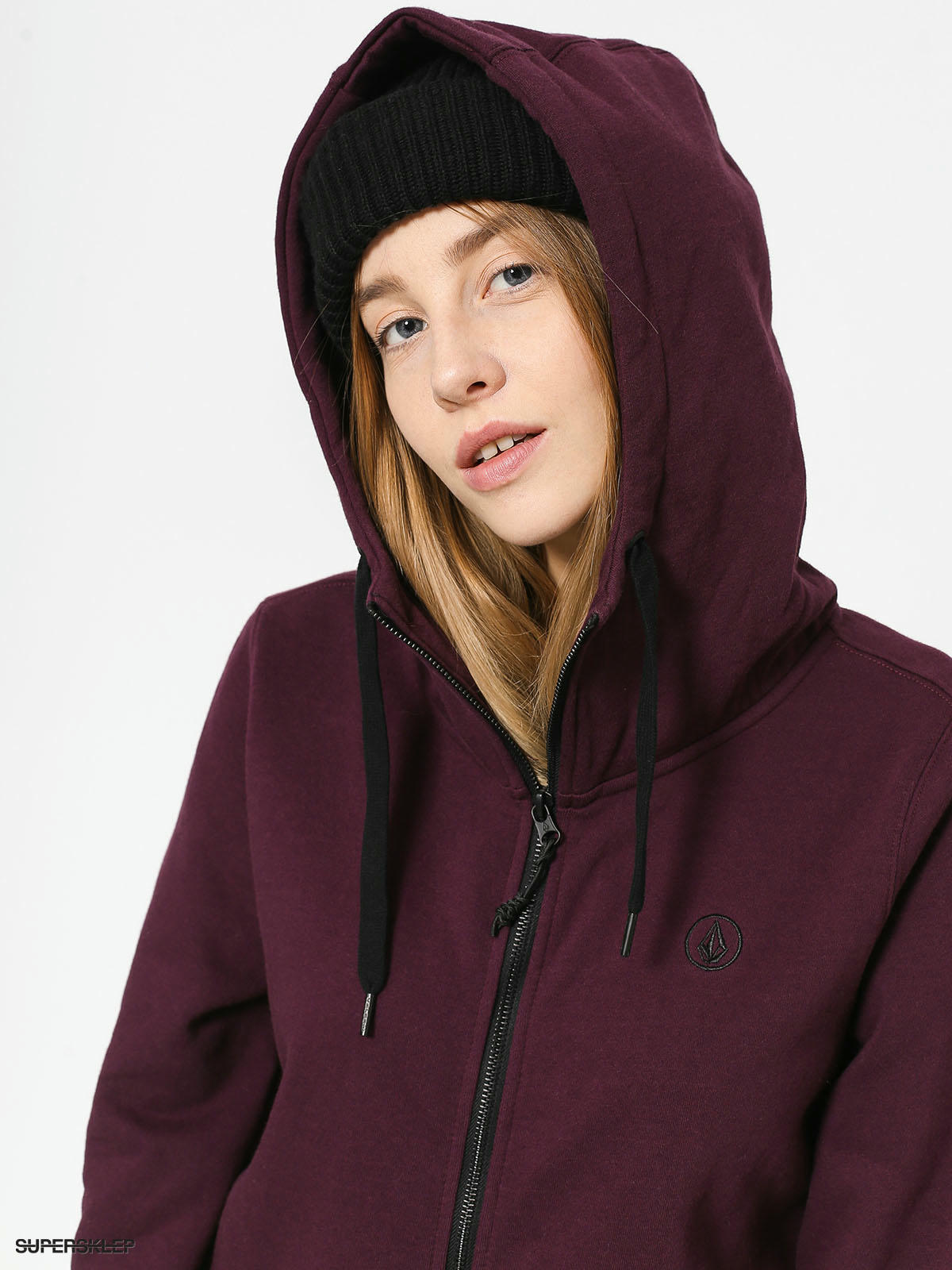 Volcom top winrose fleece