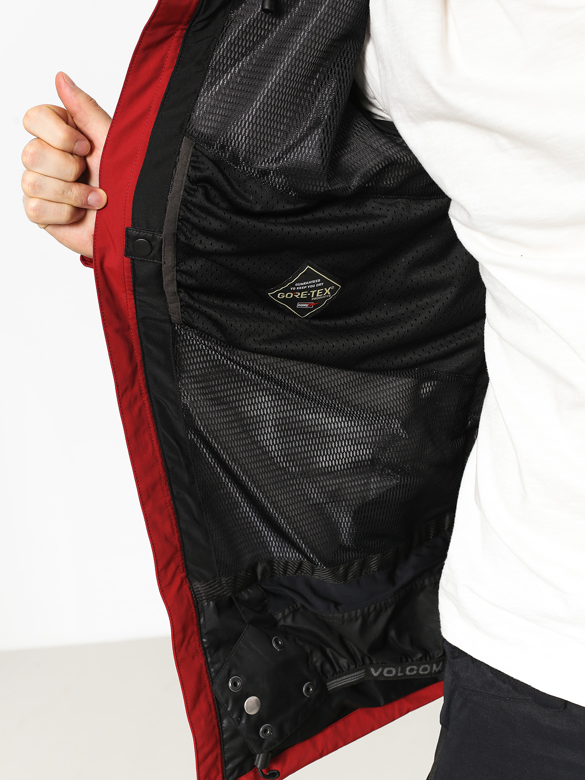 Męska Kurtka snowboardowa Volcom L Gore Tex (red)