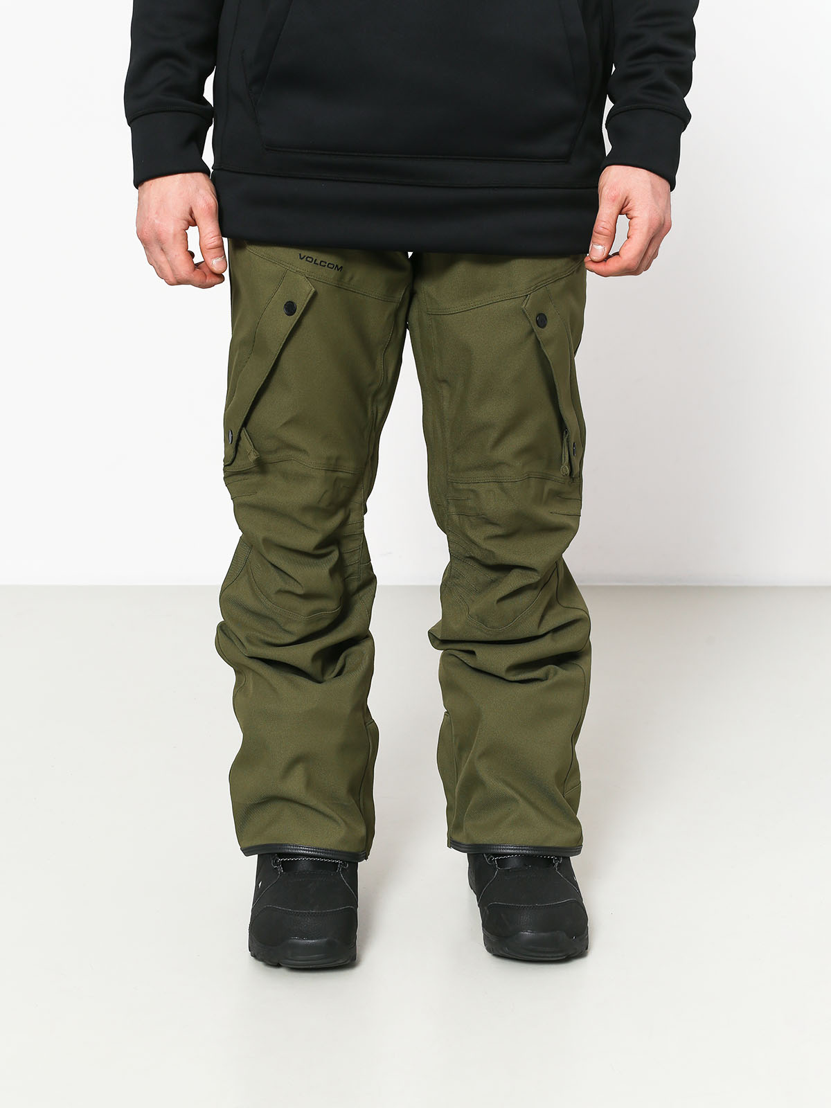 Męskie Spodnie snowboardowe Volcom Articulated (mil)
