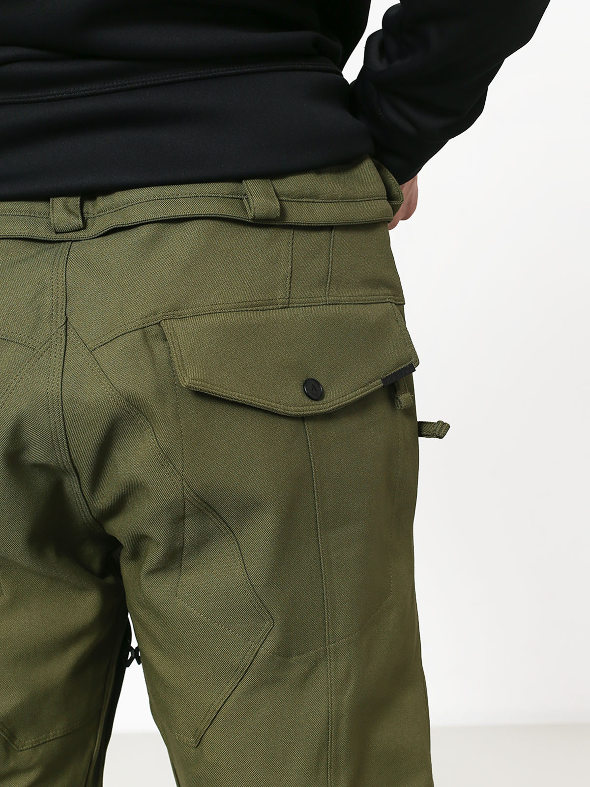 Męskie Spodnie snowboardowe Volcom Articulated (mil)