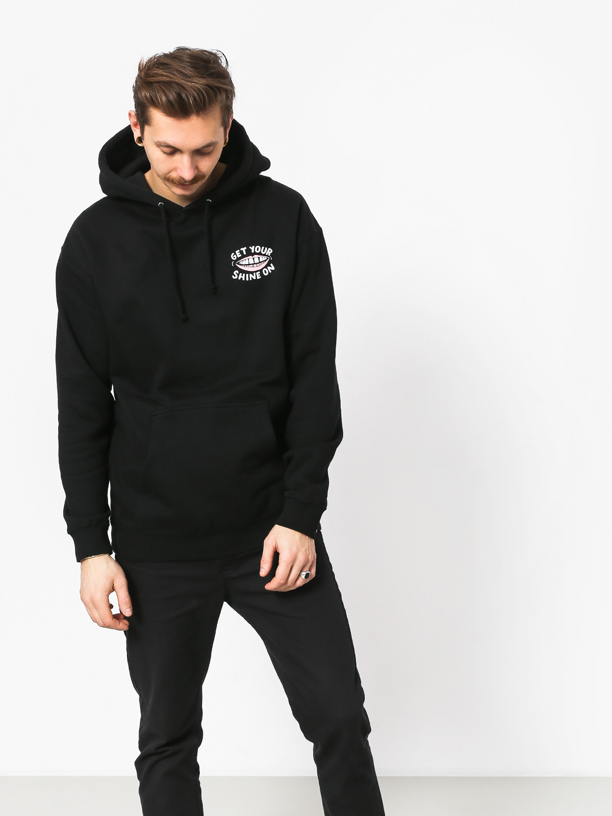 Bluza z kapturem Diamond Supply Co. Shine On (black)