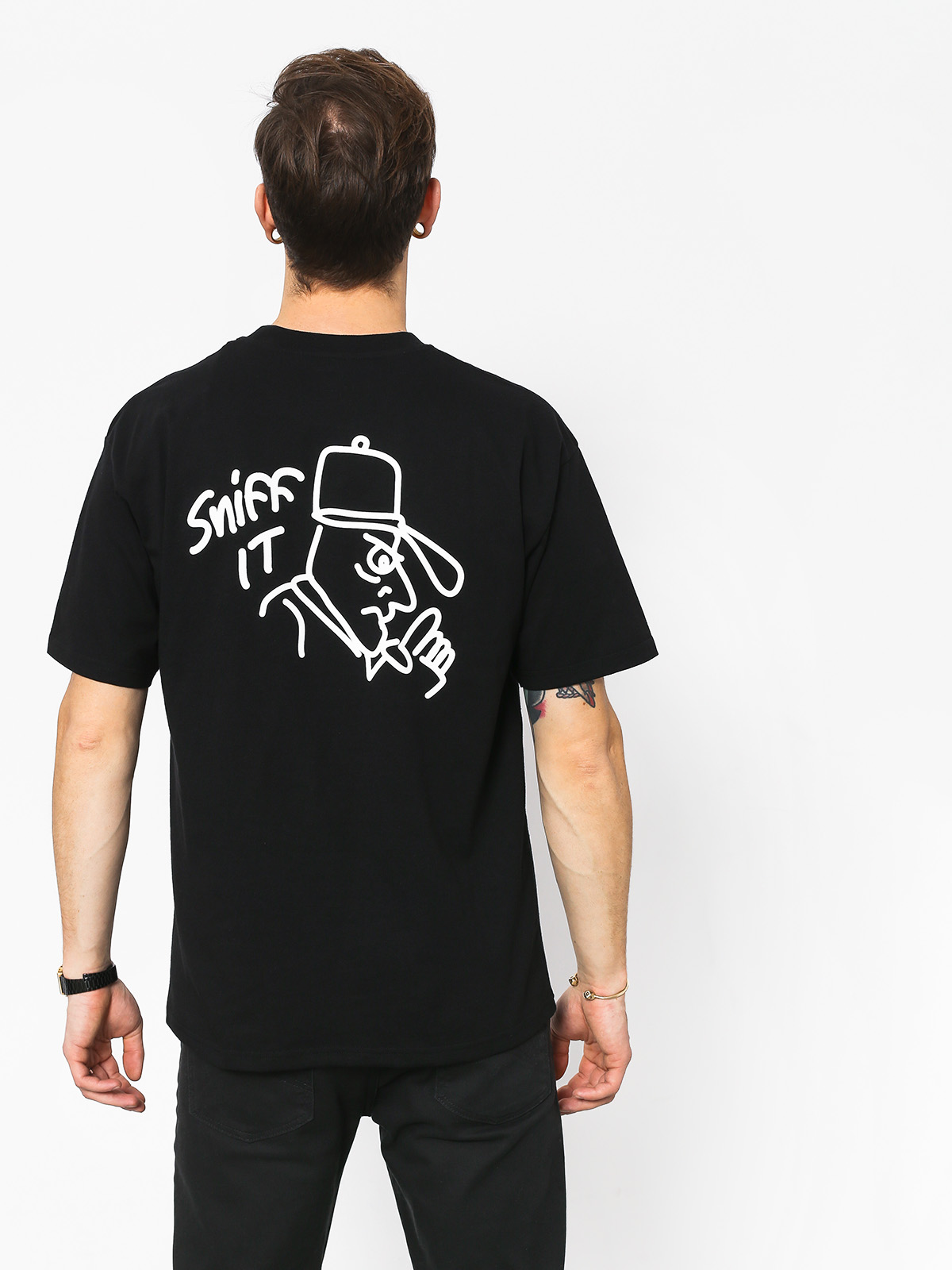 T-shirt Polar Skate Angry Stoner (black)