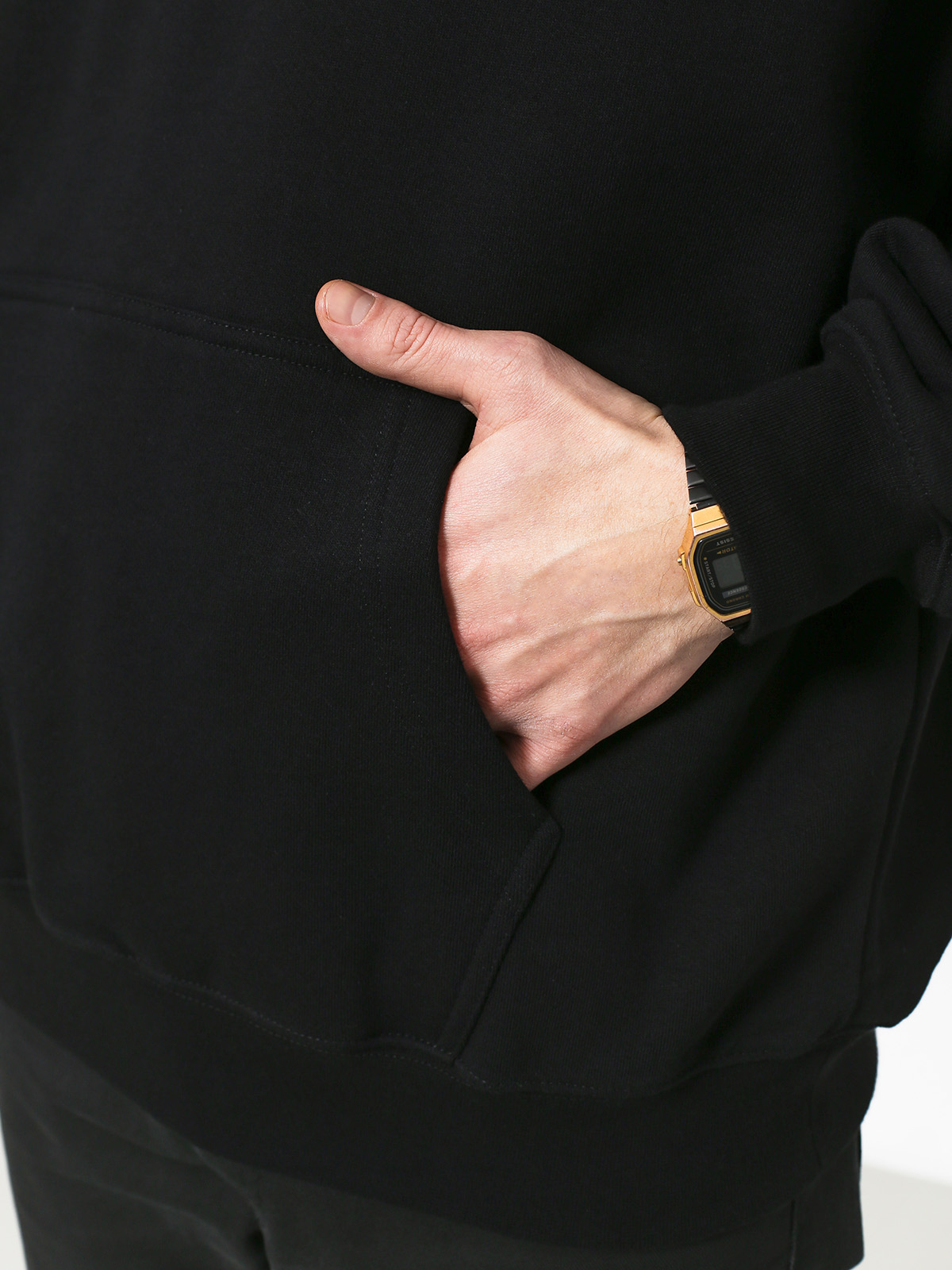 Bluza z kapturem Polar Skate Default HD (black)