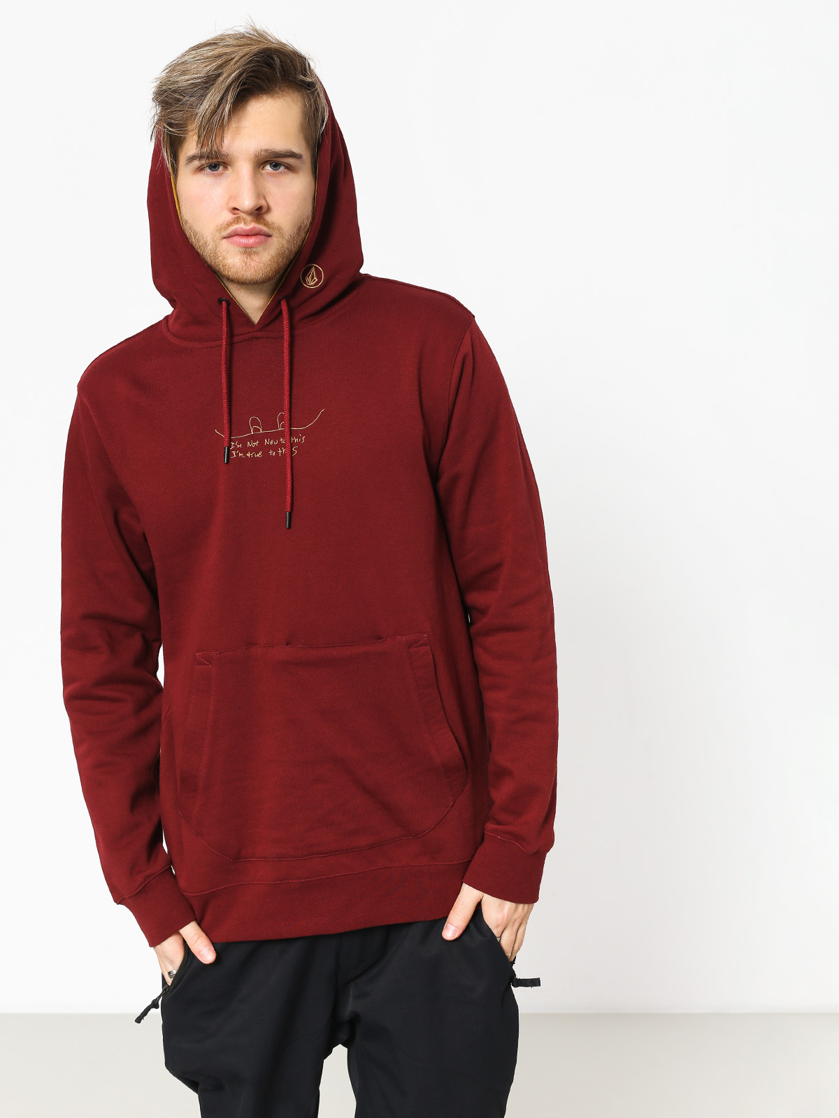 Bluza z kapturem Volcom Jla HD (btr)