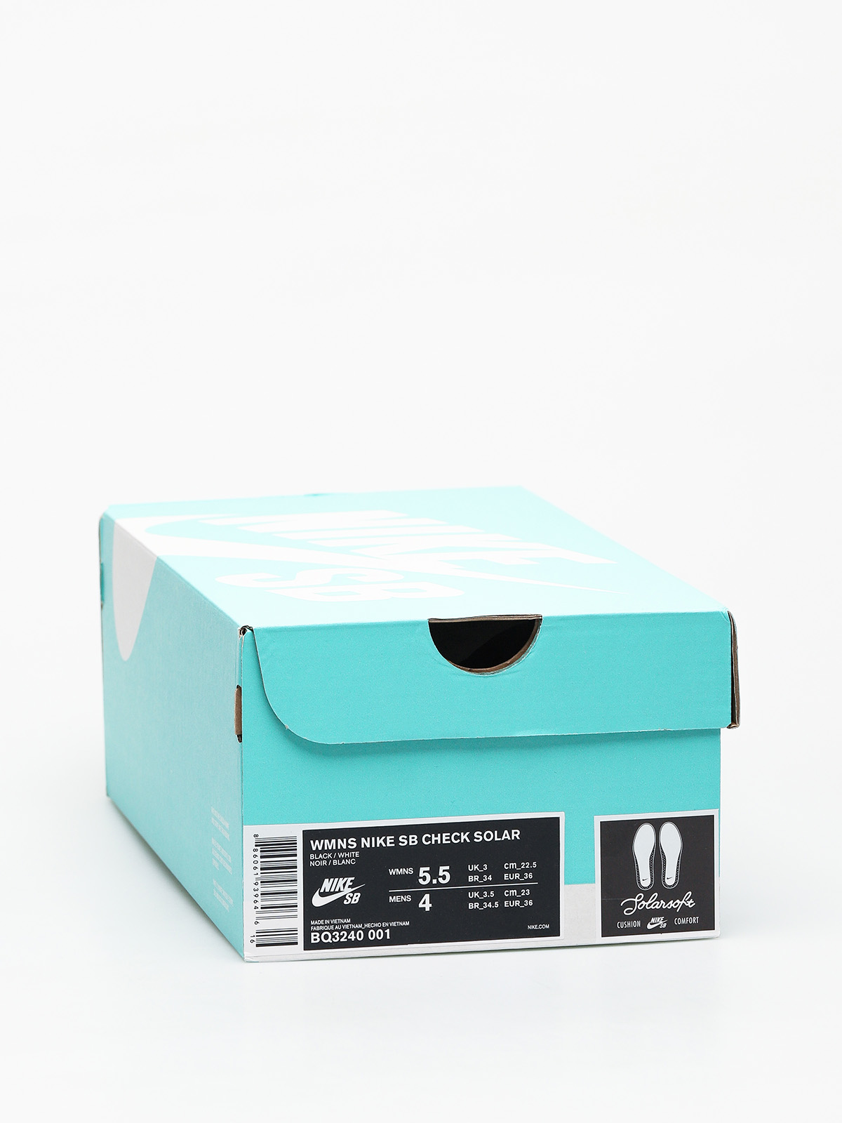 Buty Nike SB Check Solar Wmn (black/white)