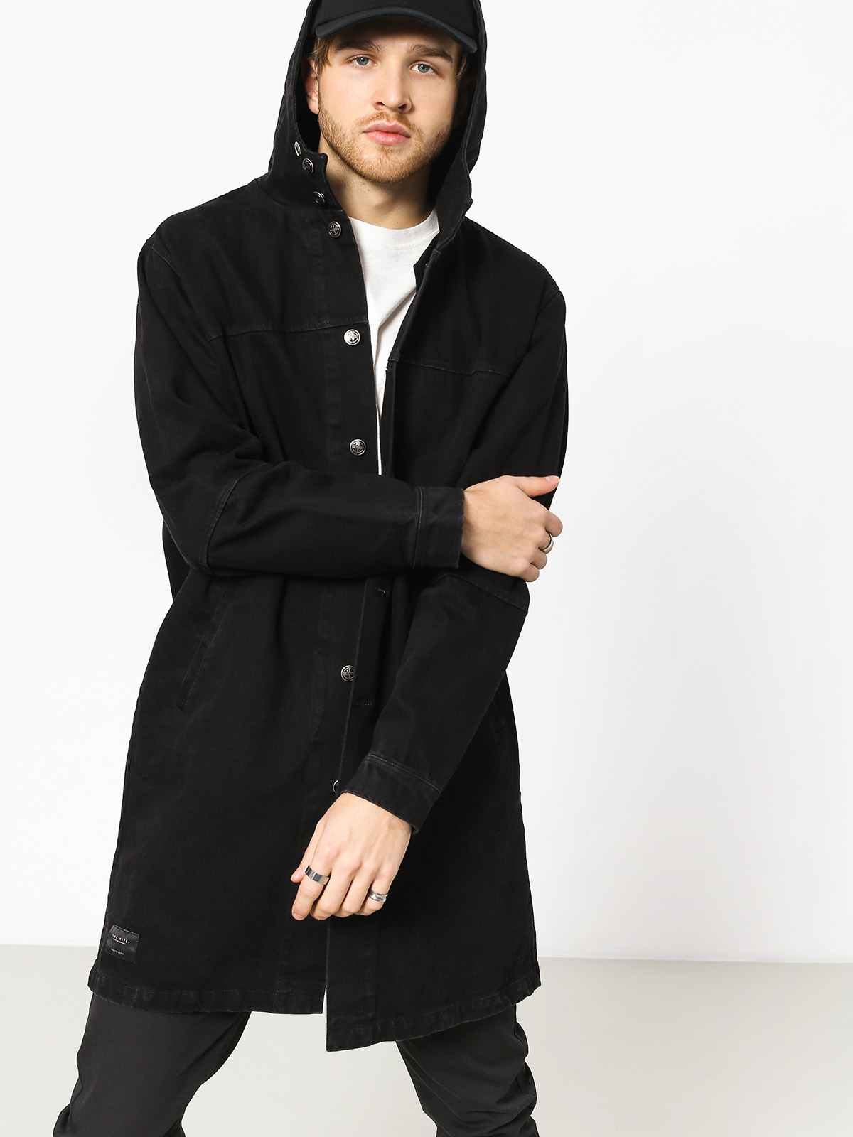 Płaszcz The Hive Denim Parka Coat (black)