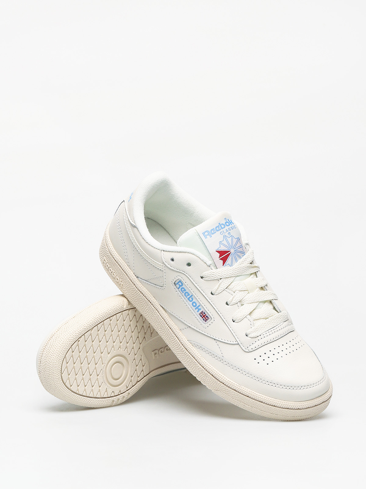 Buty Reebok Club C 85 Wmn (chalk/pprwhite/blue)