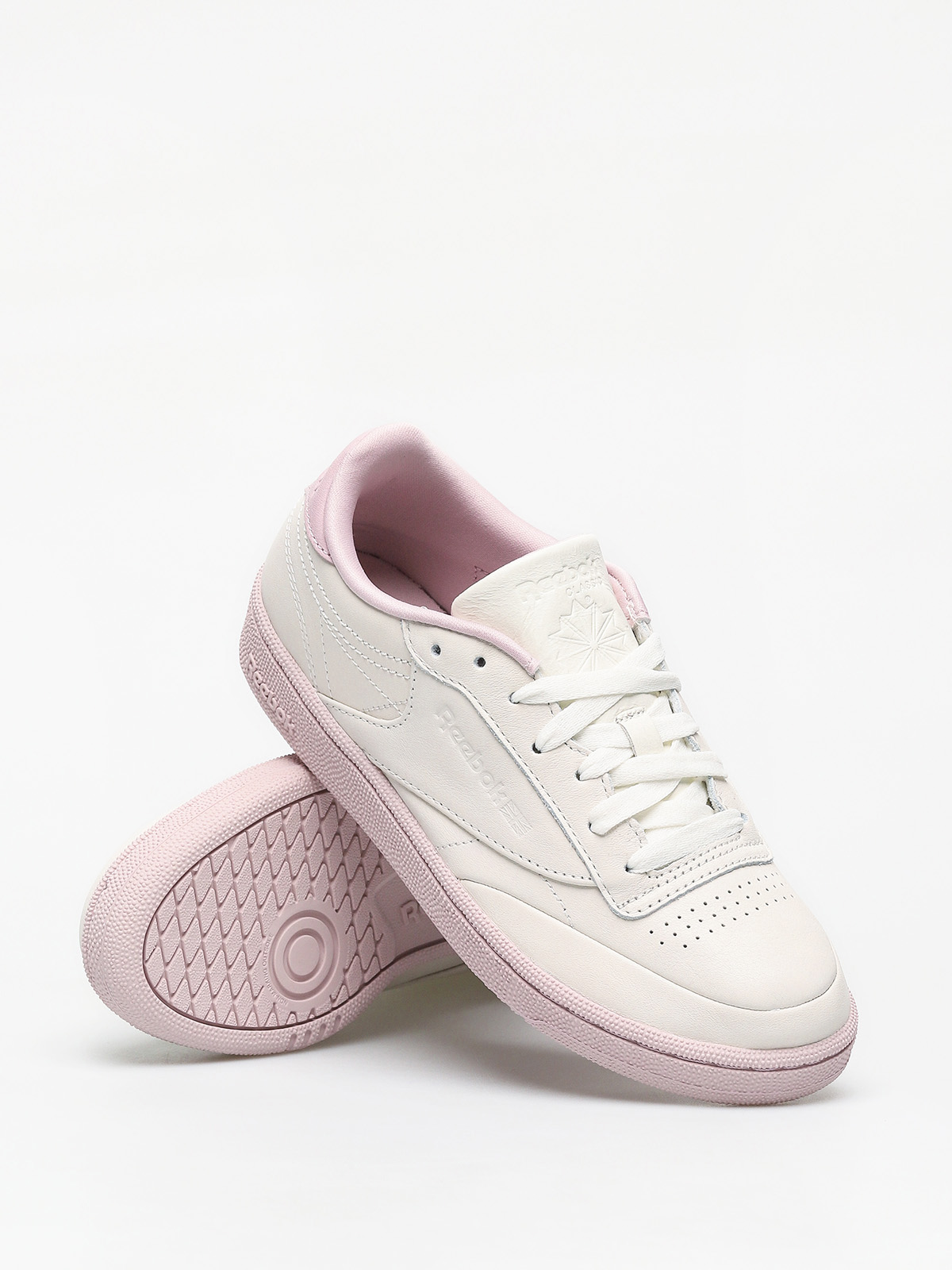 Buty Reebok Club C 85 Wmn (chalk/lilac/fierce g)