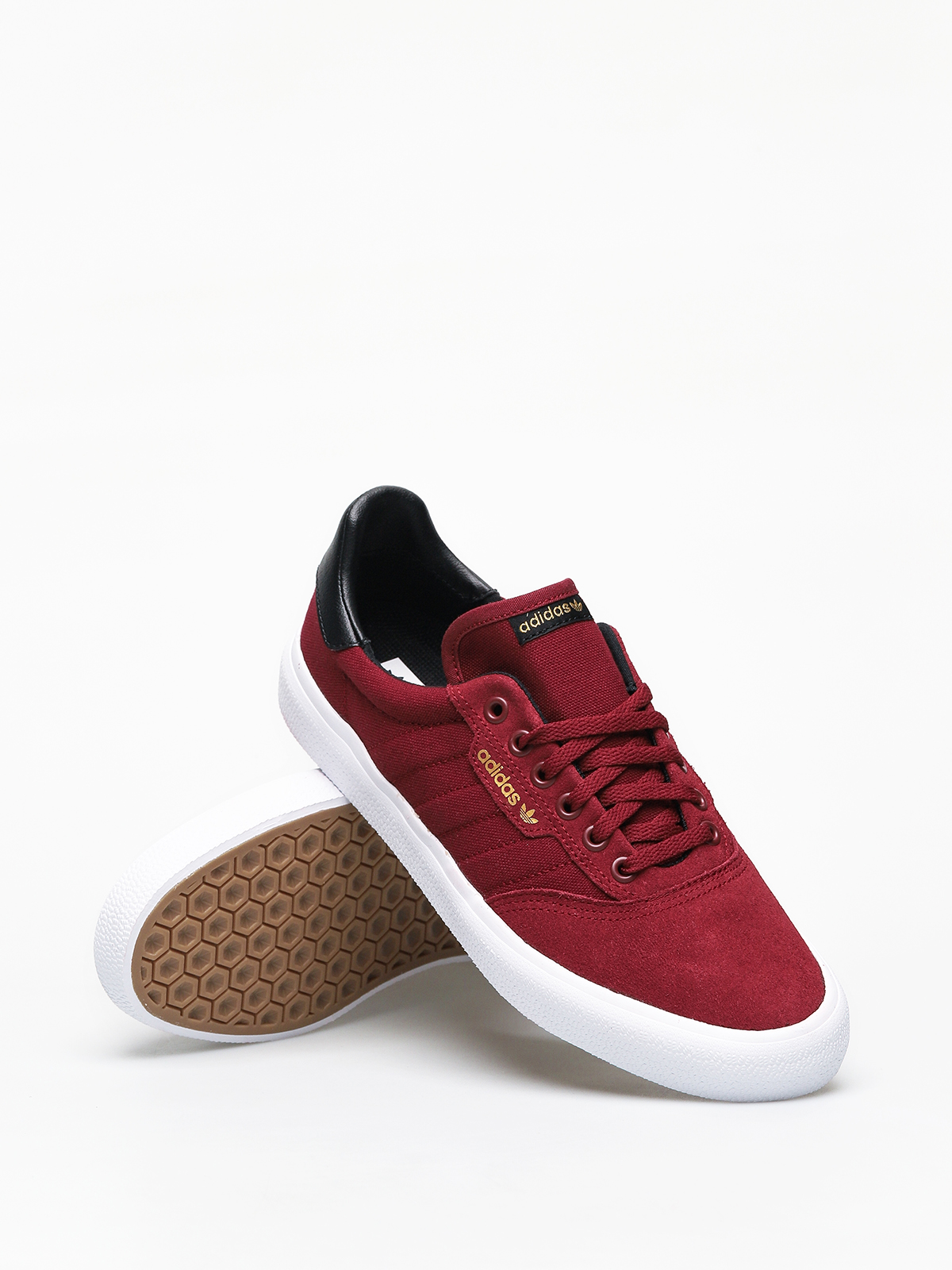 Buty adidas 3Mc bordowy (cburgu/cblack/goldmt)