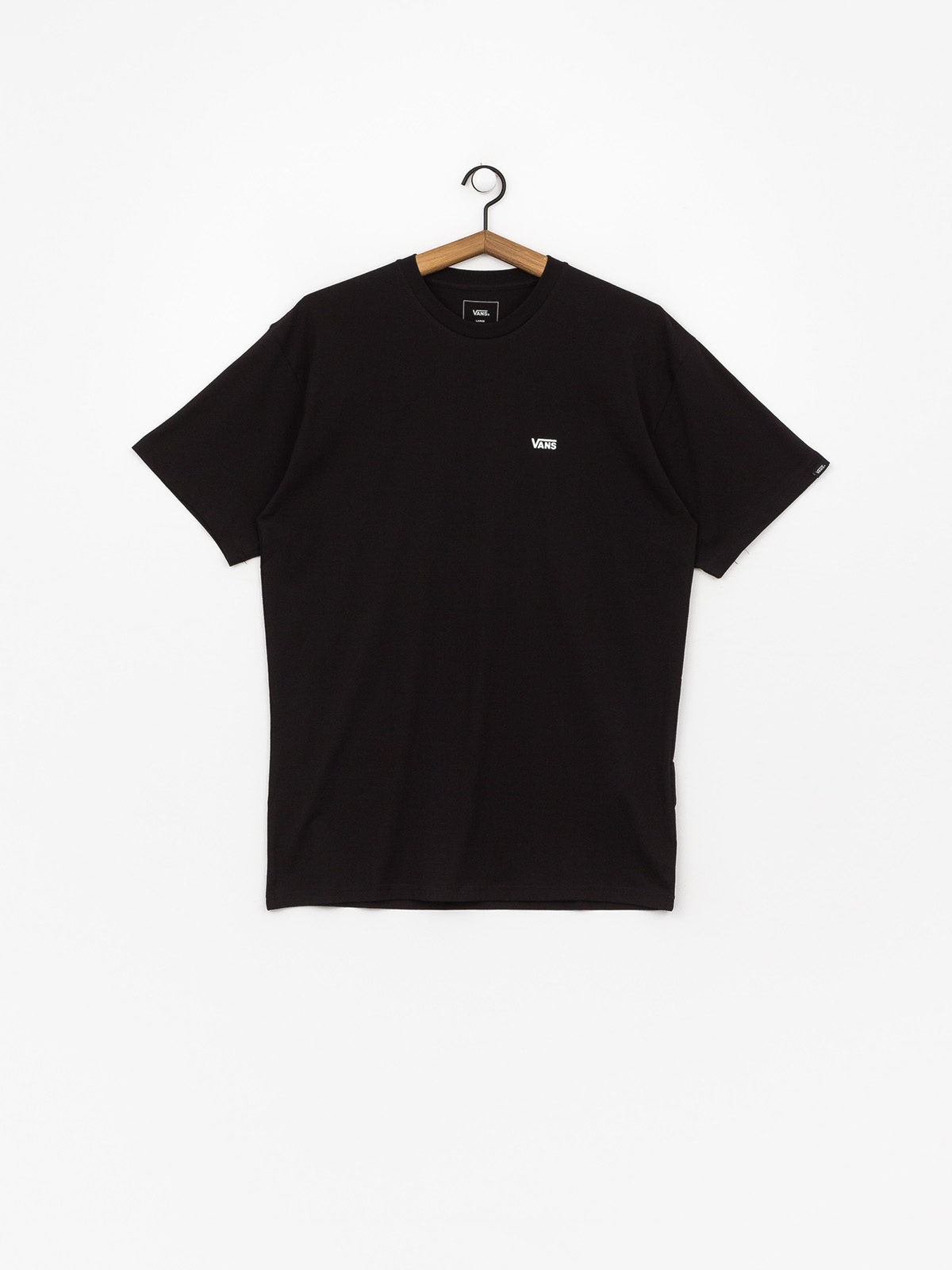 T-shirt Vans Left Chest Logo (black/white)
