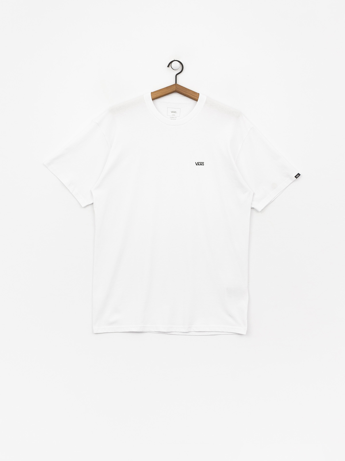 T-shirt Vans Left Chest Logo (white/black)
