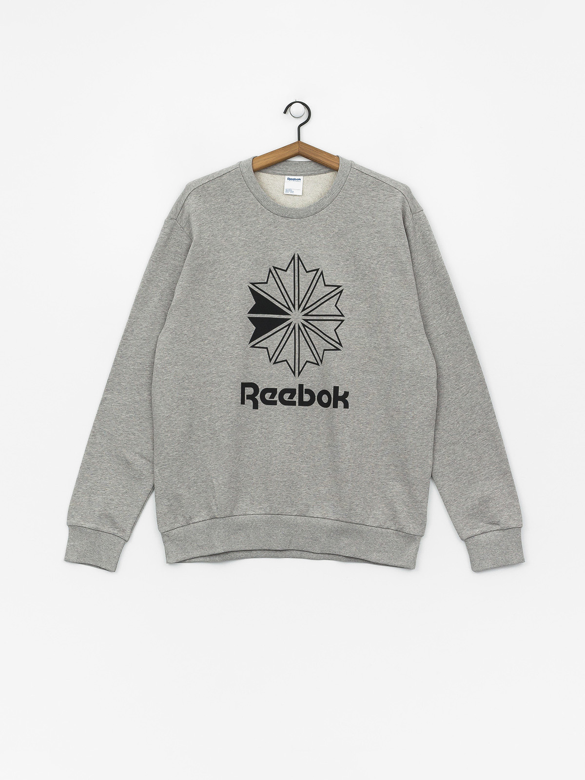 Bluza Reebok Ac Ft Big Starcrest Crew (mgreyh/black)