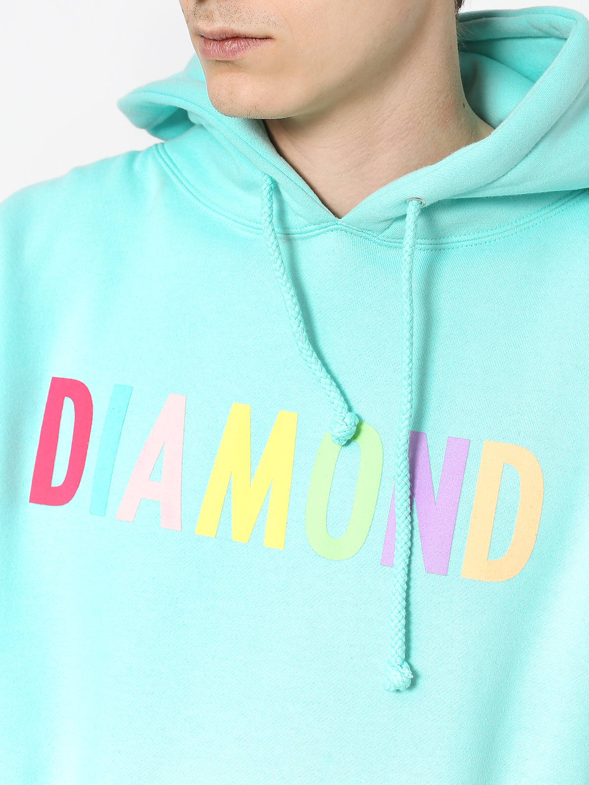 Bluza z kapturem Diamond Supply Co. Colour Pop HD (mint)