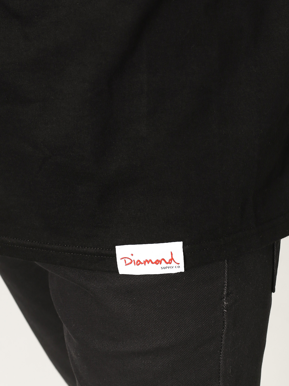 T-shirt Diamond Supply Co. Duplicated (black)