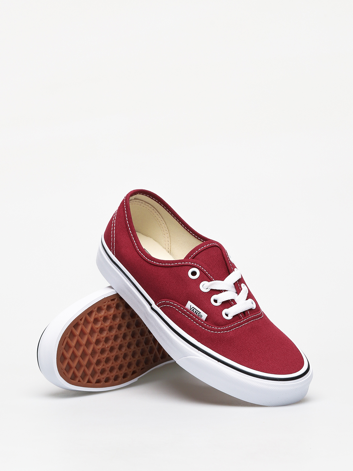 Buty Vans Authentic (rumba red/true white)