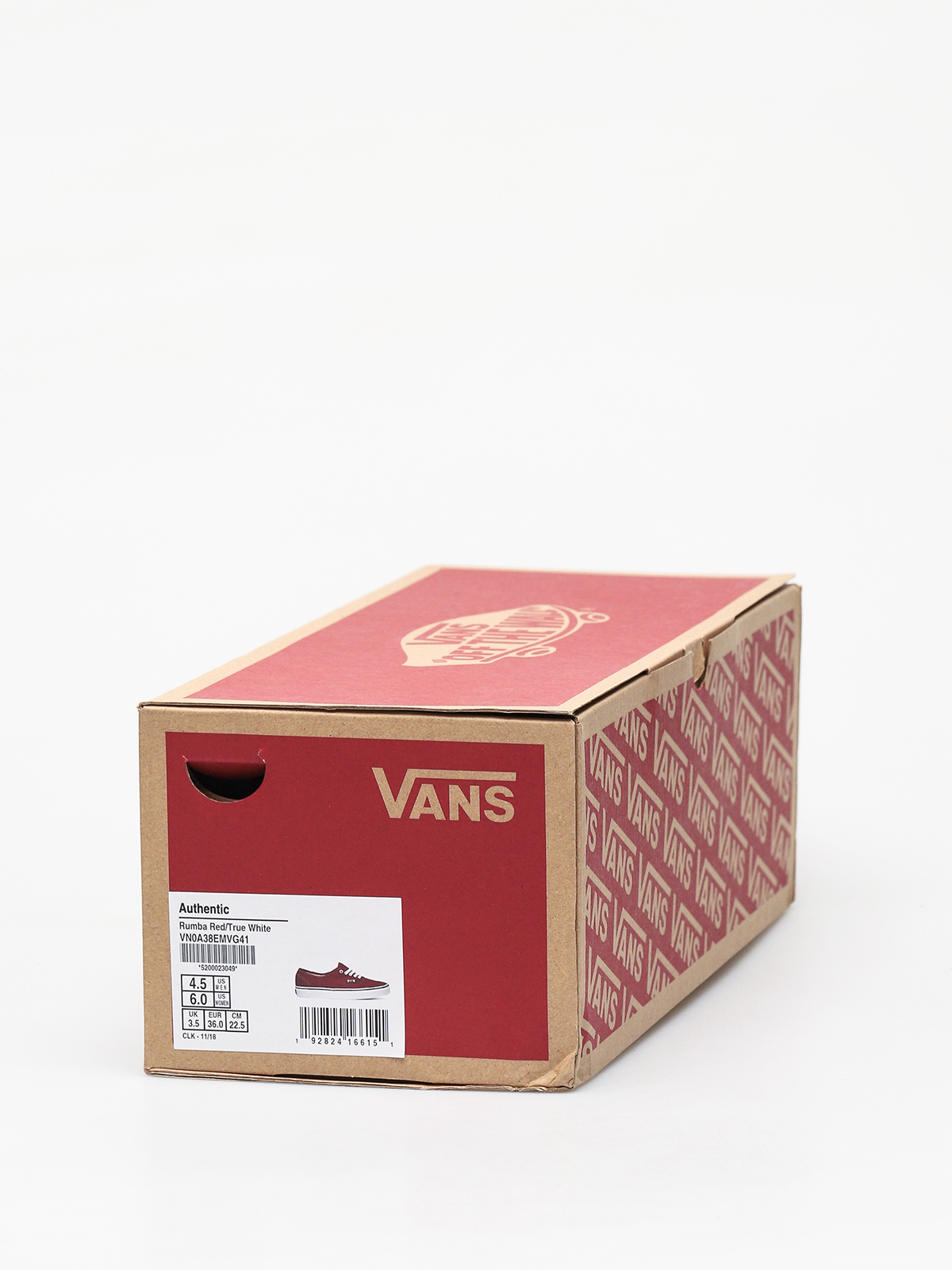 Buty Vans Authentic (rumba red/true white)