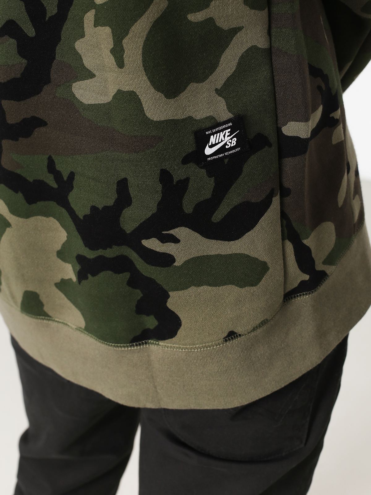 Bluza Nike SB Sb Icon Crew (medium olive/medium olive)