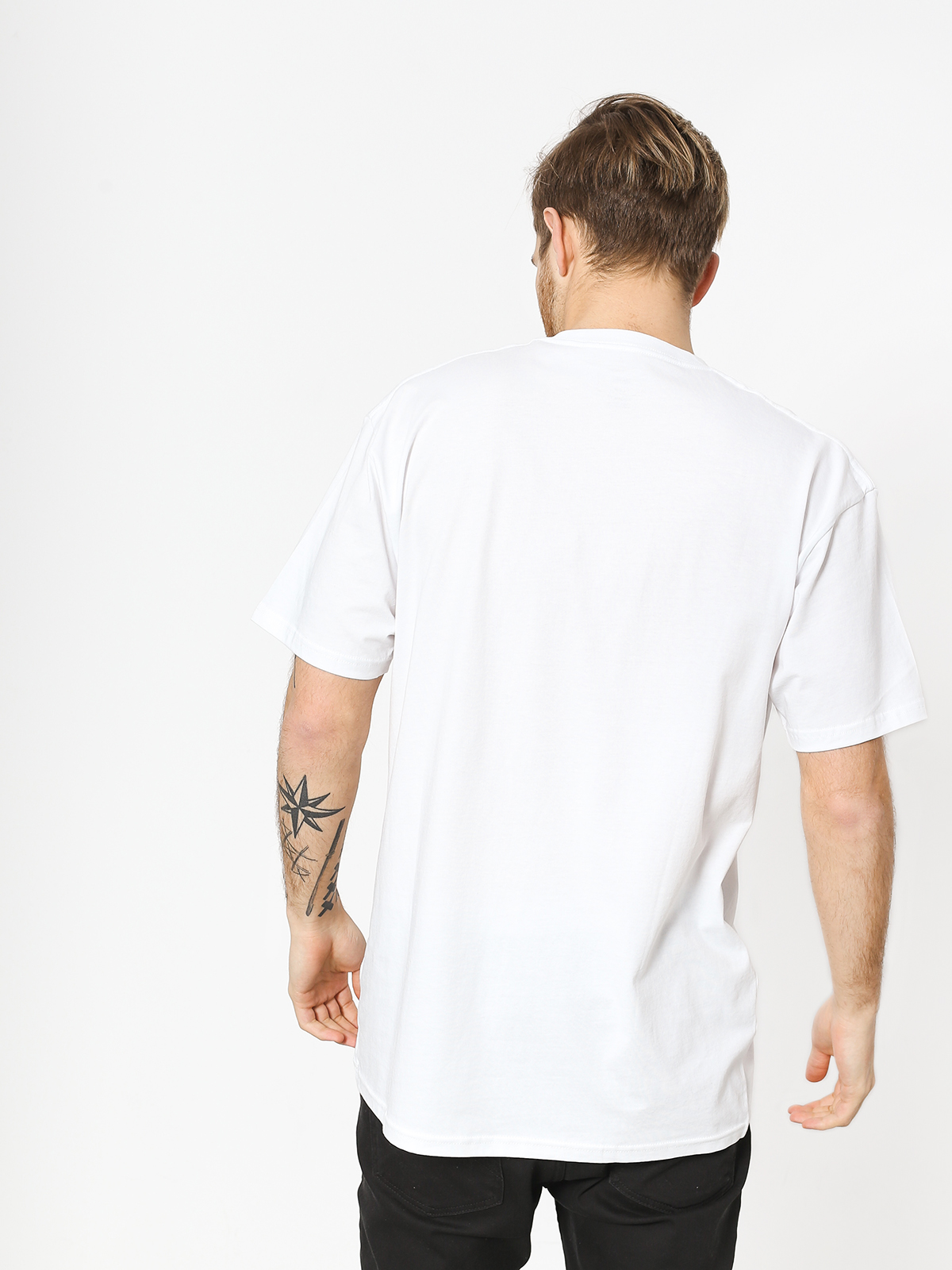 T-shirt Vans Left Chest Logo (white/black)