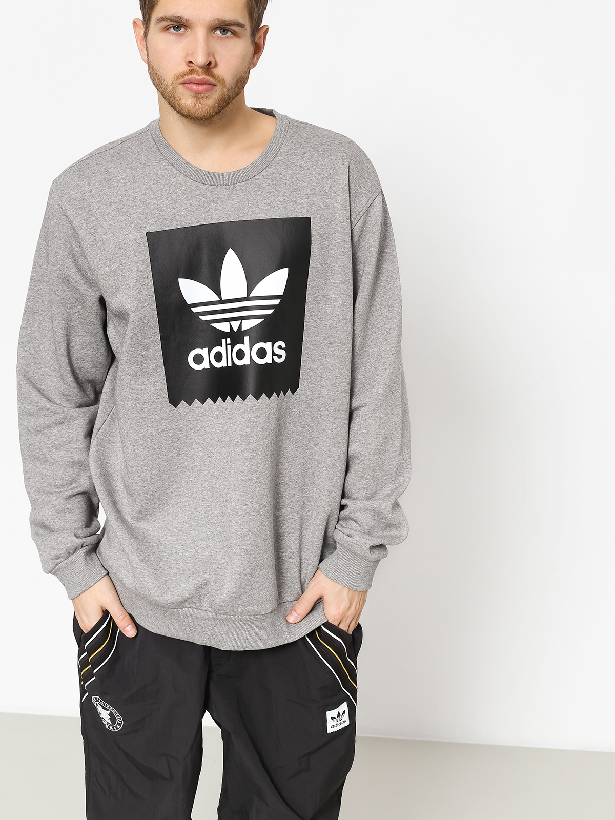 Bluza adidas Bb Crewneck (corhtr/black/white)