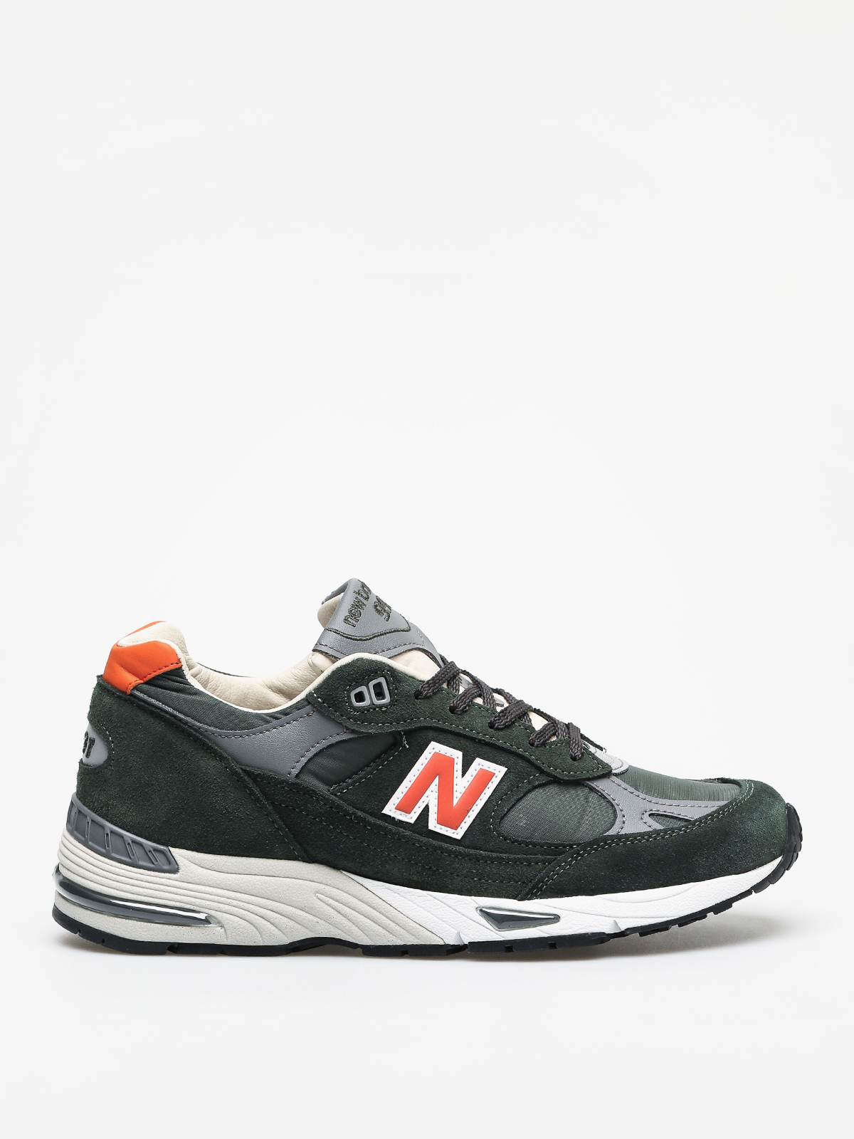 Buty New Balance 991 (green/orange)