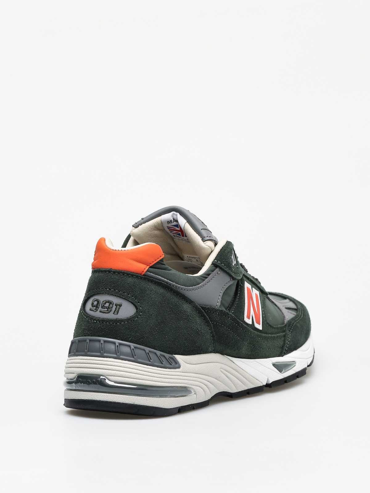Buty New Balance 991 (green/orange)