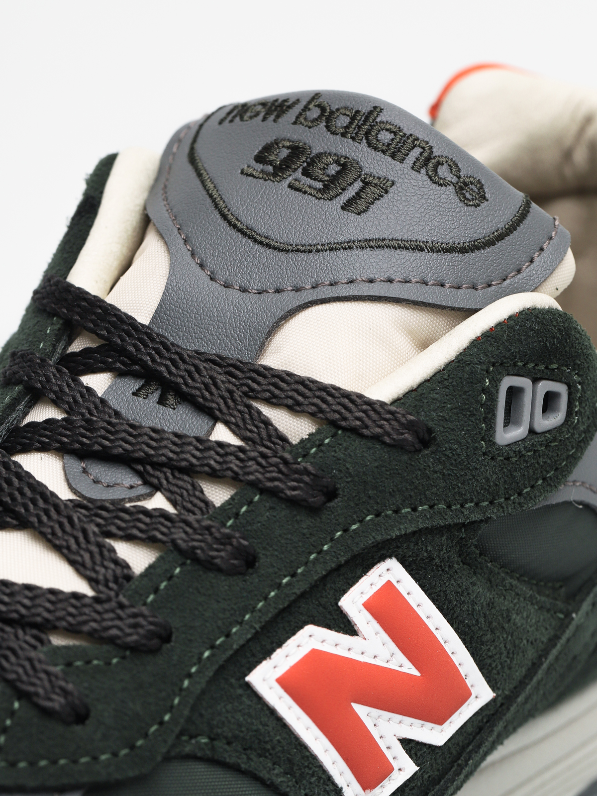 Buty New Balance 991 (green/orange)