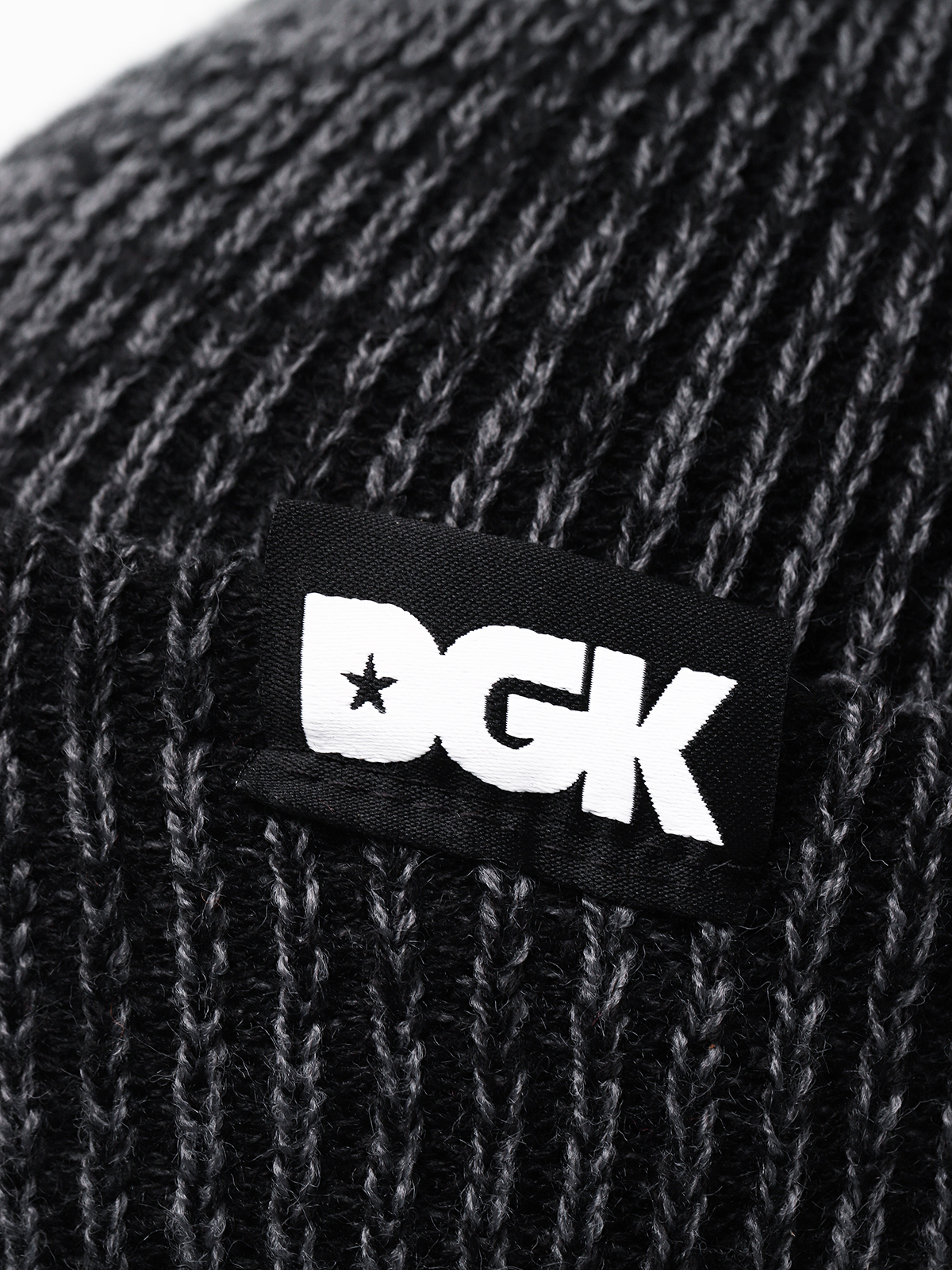 Czapka zimowa DGK Classic Beanie (black heather)