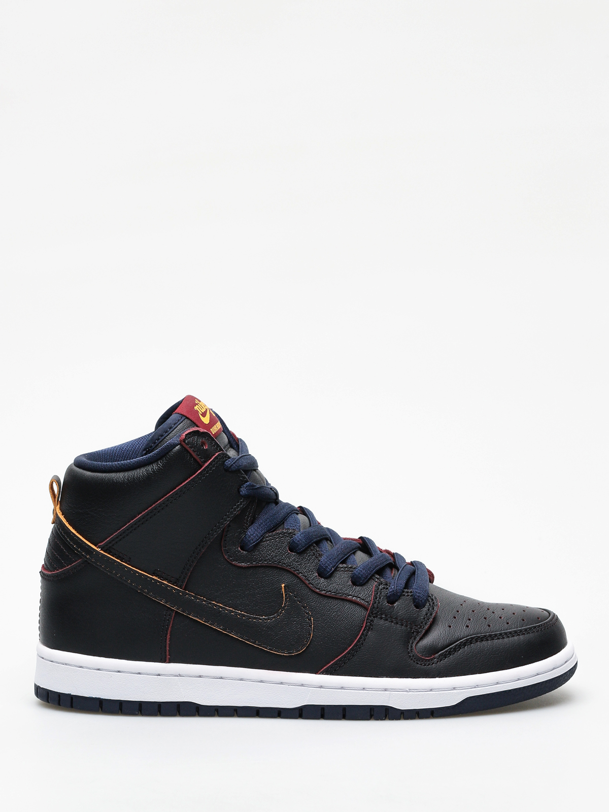 Buty Nike SB Dunk High Pro Nba (black/black college navy team red)
