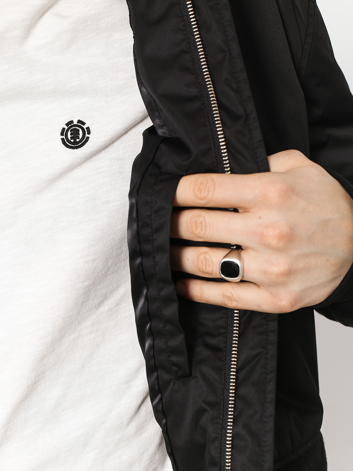 Kurtka Diamond Supply Co. Stadium Bomber Jacket (black)