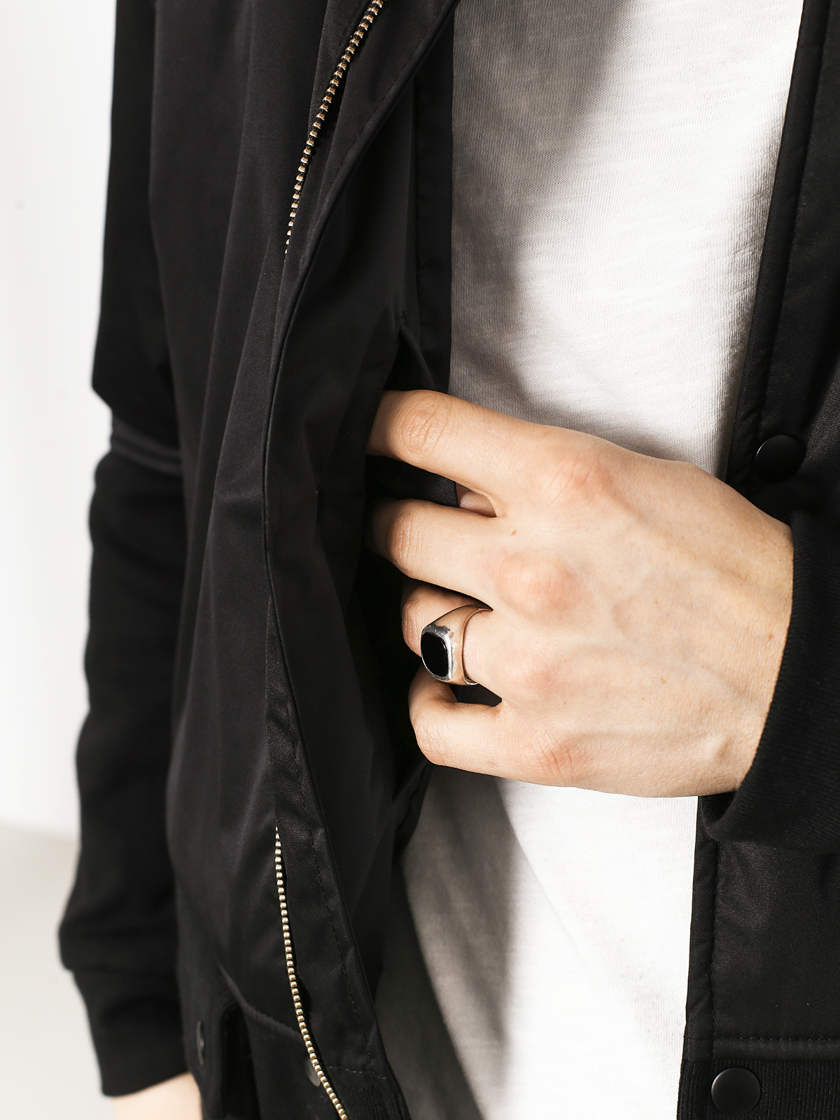 Kurtka Diamond Supply Co. Stadium Bomber Jacket (black)