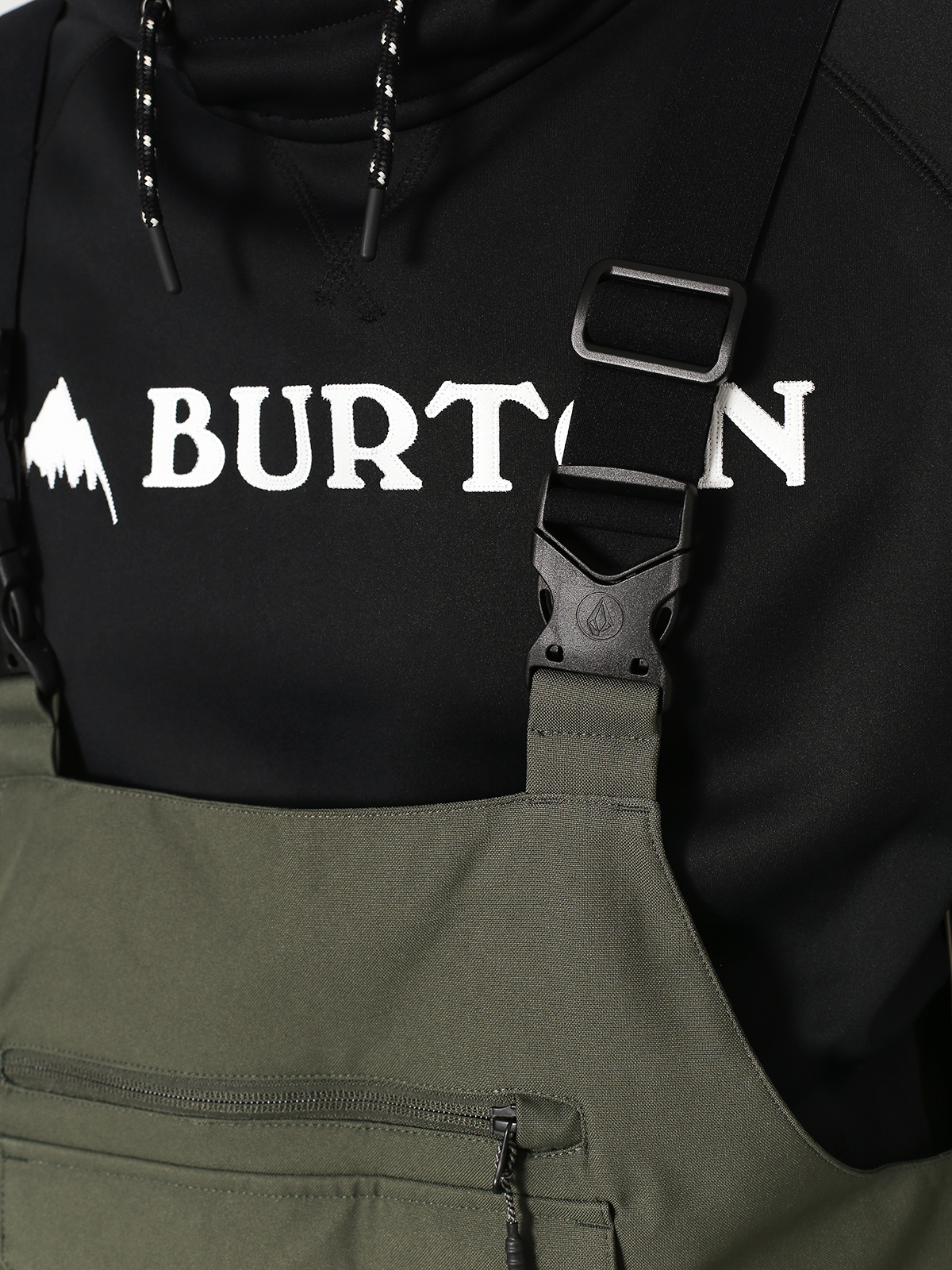 Męskie Spodnie snowboardowe Volcom Roan Bib Overall (bgr)