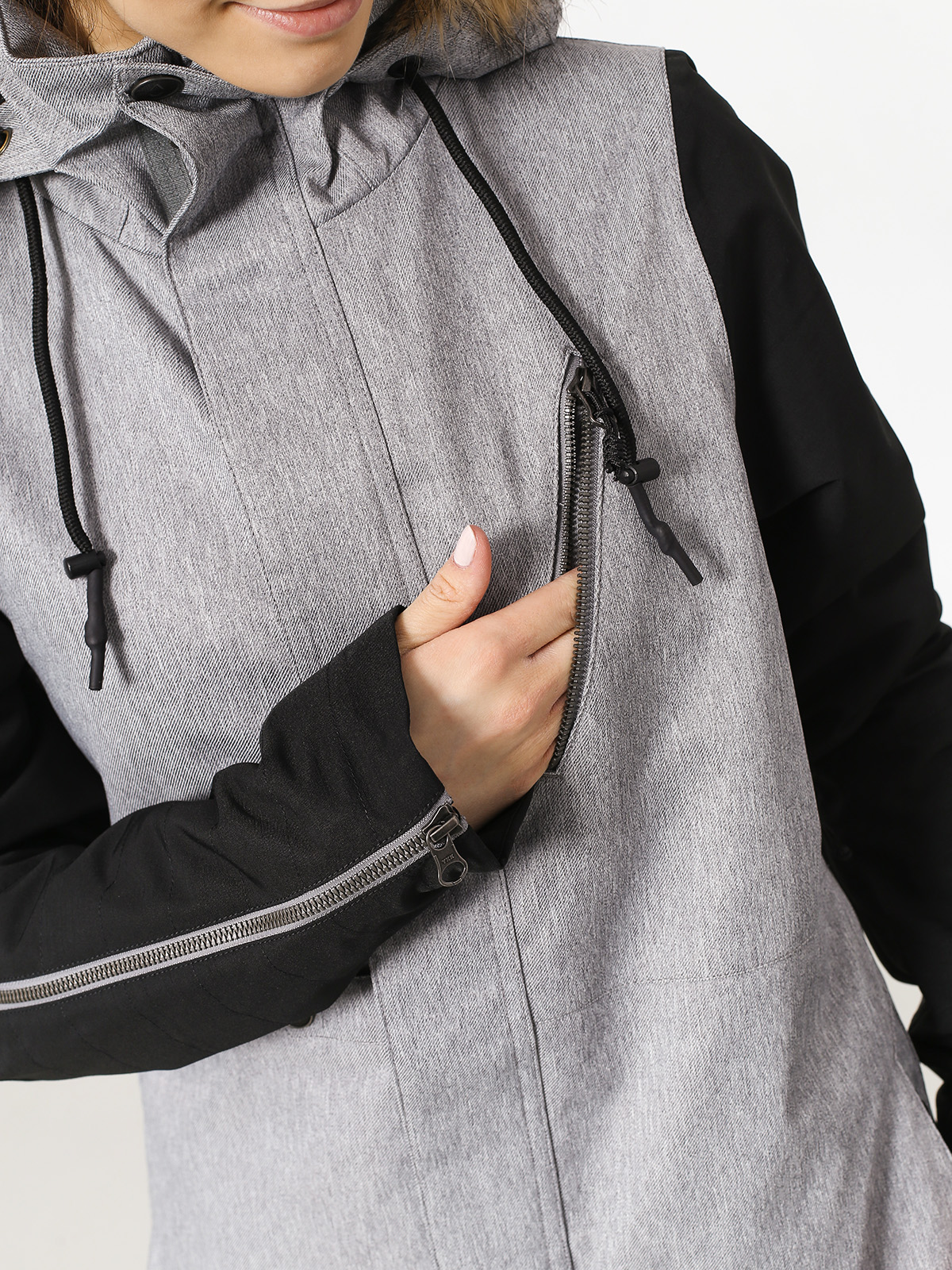 Damska Kurtka snowboardowa Volcom Fawn Ins (hgr)