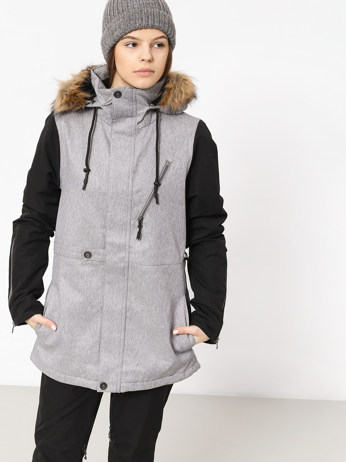 Damska Kurtka snowboardowa Volcom Fawn Ins (hgr)