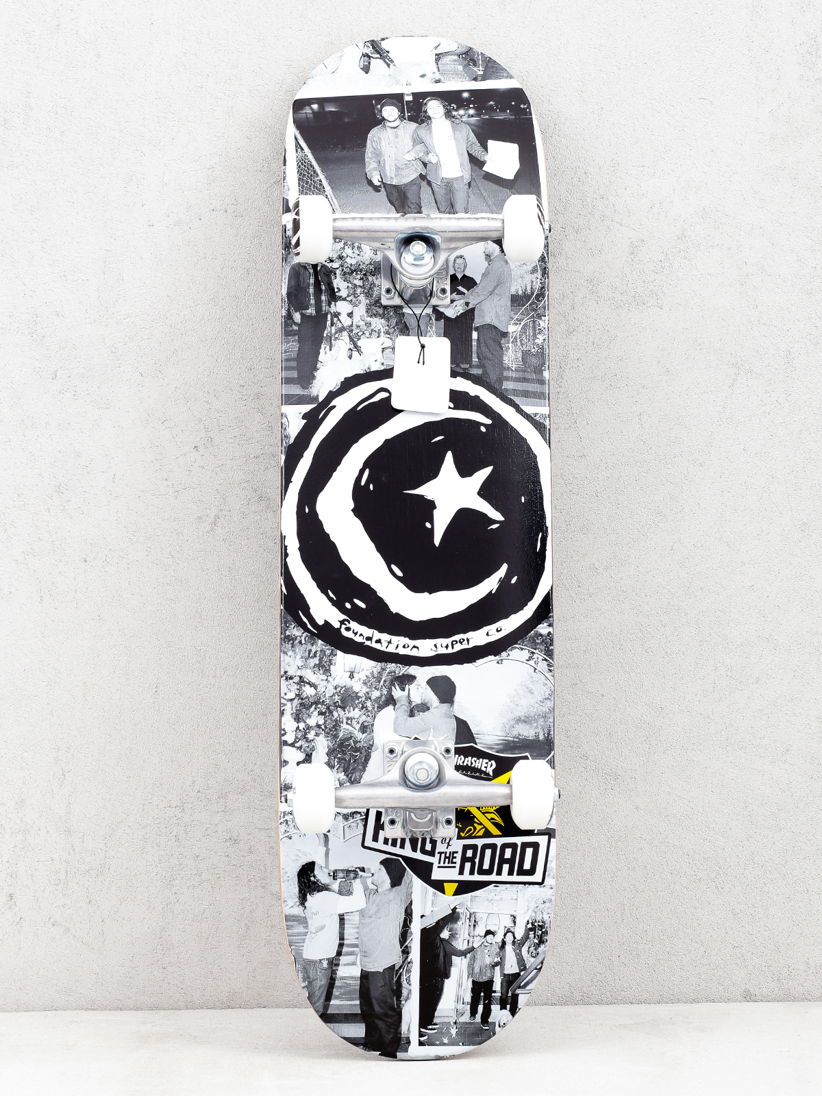 Deskorolka Foundation Kotr Wedding (black/white)