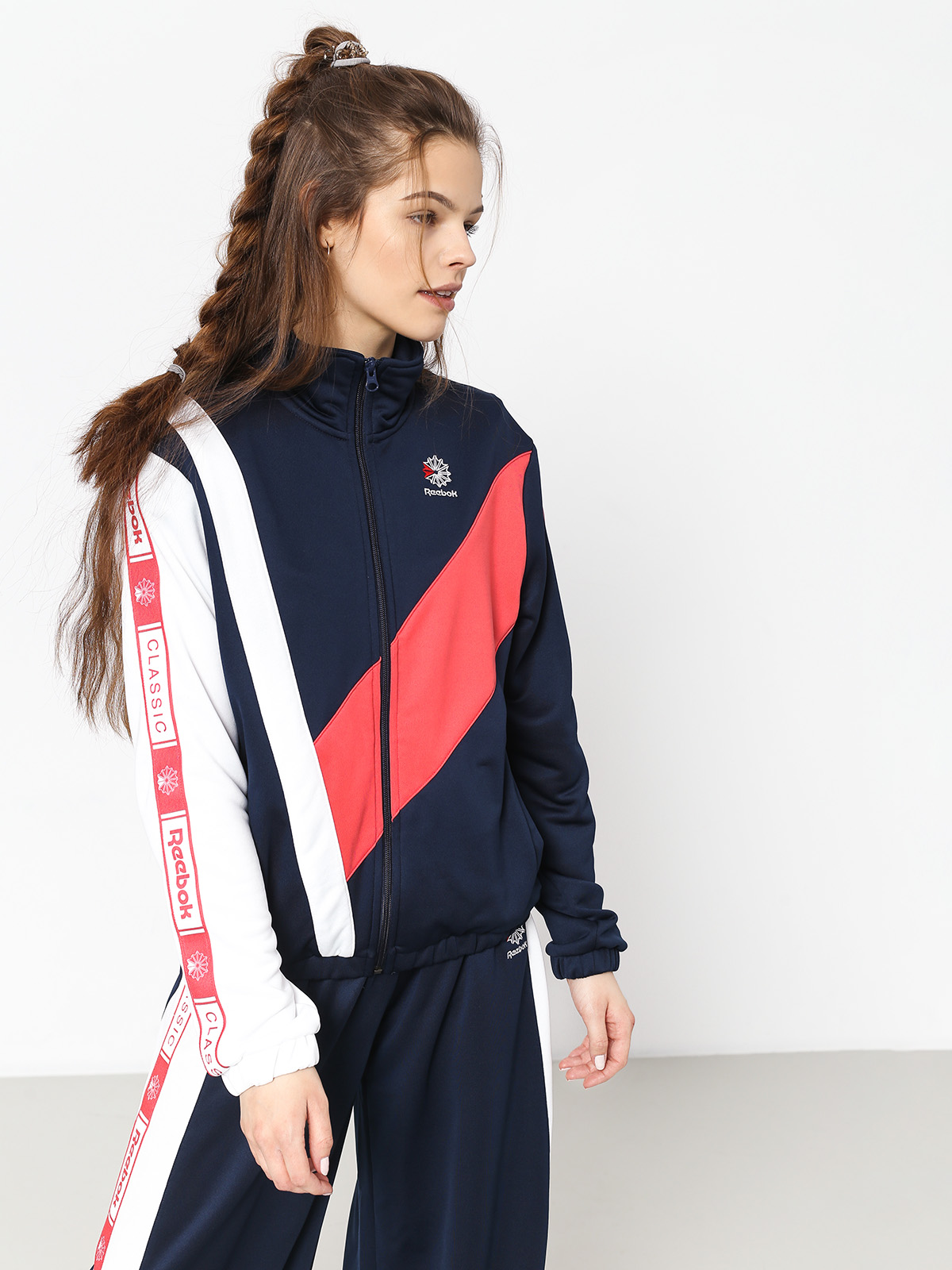 Bluza Reebok Cl Tracktop Wmn (conavy)