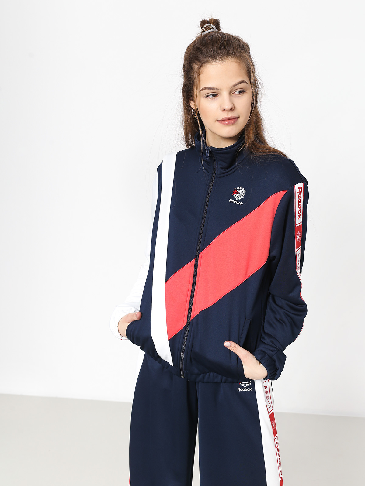 Bluza Reebok Cl Tracktop Wmn (conavy)