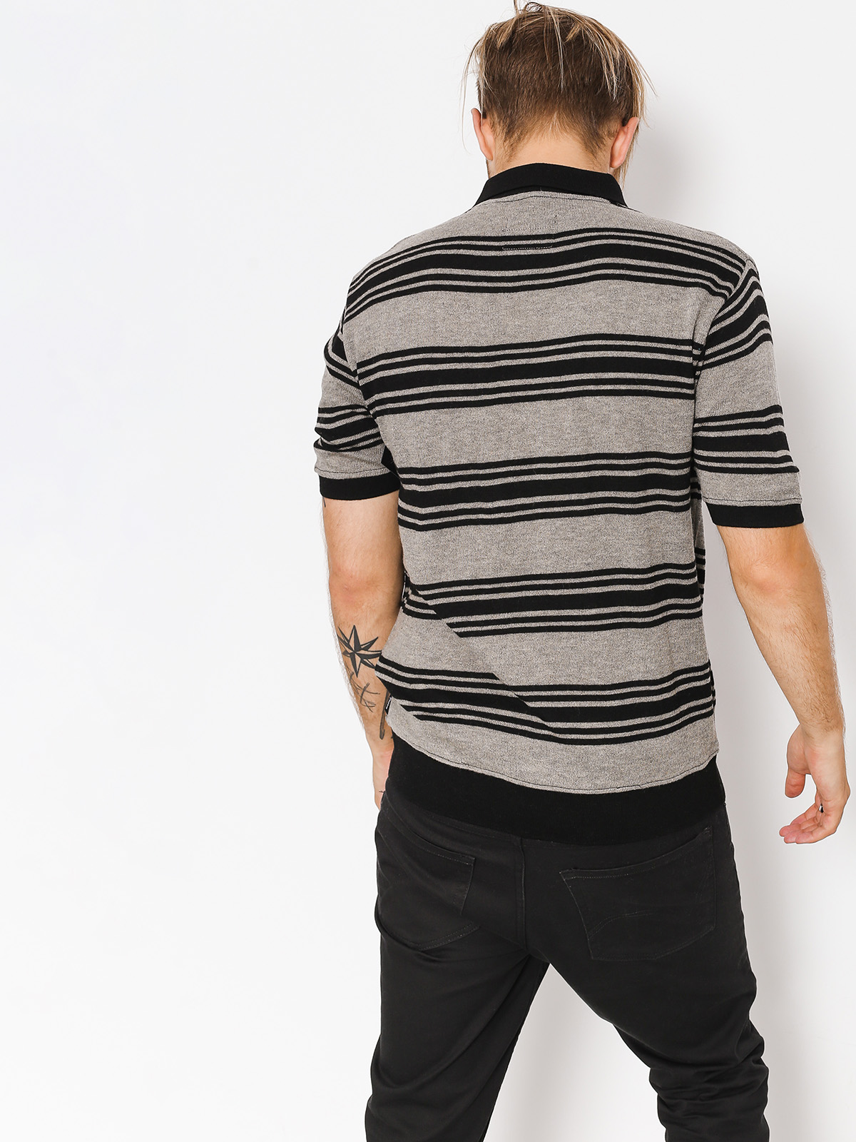 Polo Brixton Milpas Jje (black/grey)