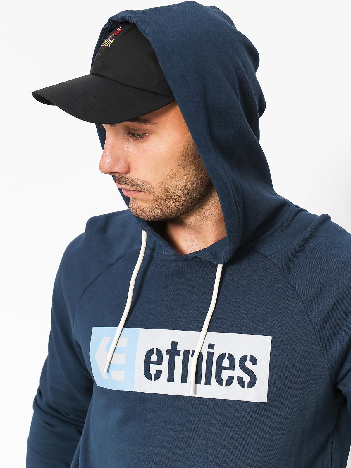 Bluza z kapturem Etnies New Box HD (dark navy)