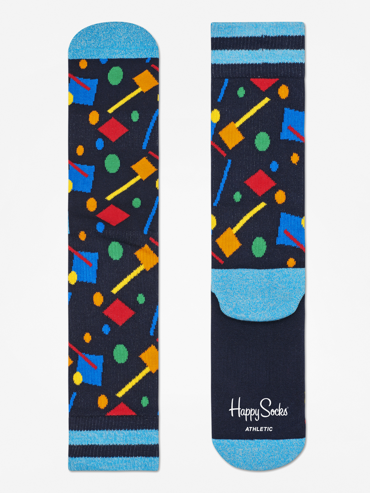 Skarpetki Happy Socks Athletic Confetti (black/blue/multi)