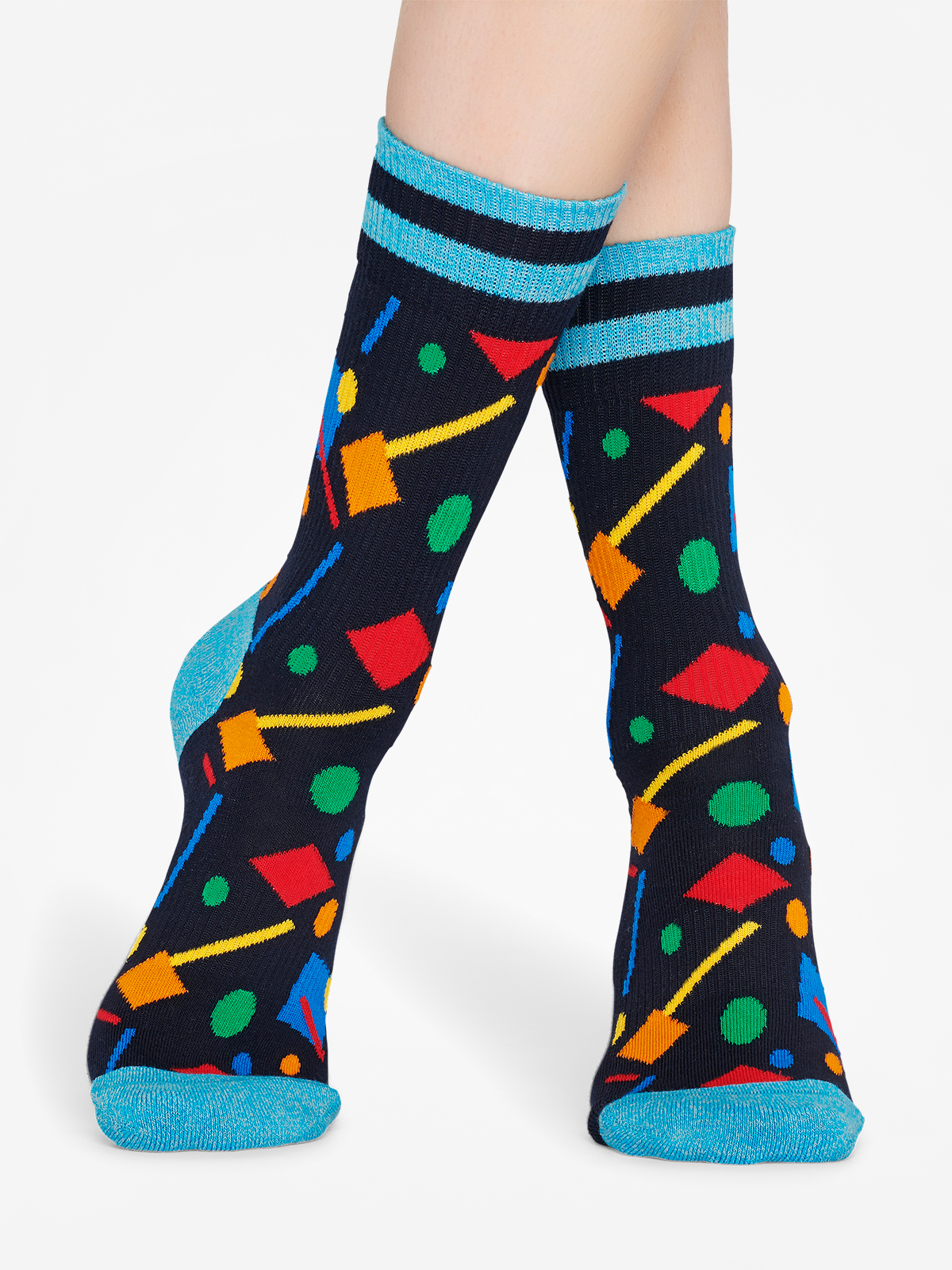 Skarpetki Happy Socks Athletic Confetti (black/blue/multi)