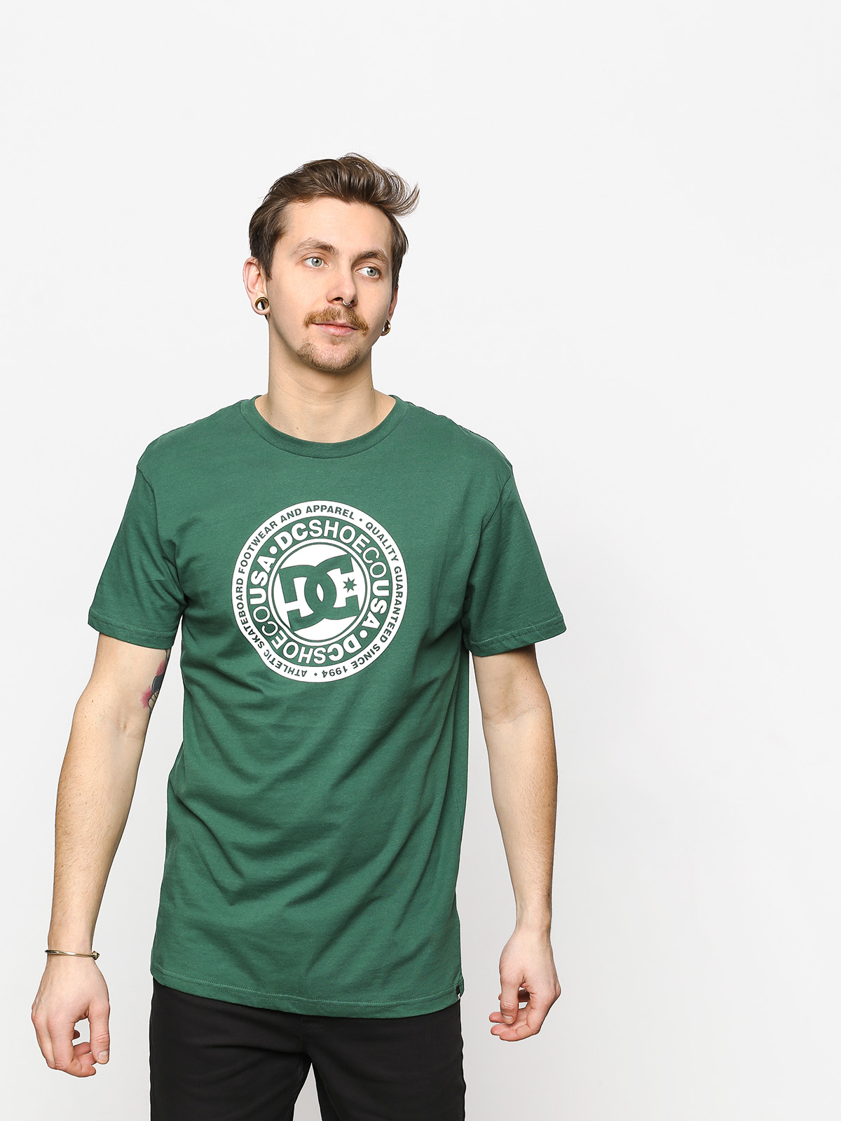 T-shirt DC Circle Star 2 (hunter green)